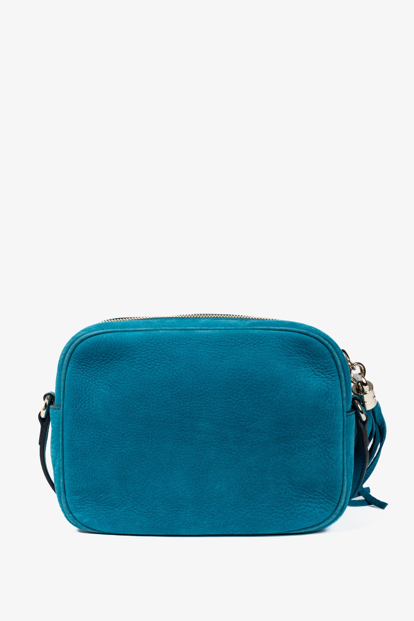 Gucci Soho Disco Cobalt Blue Vitello Range Crossbody Bag