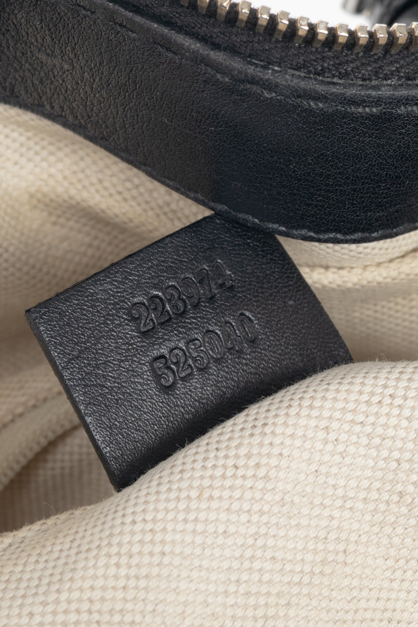 Gucci Sukey Black Guccissima Leather Boston Bag