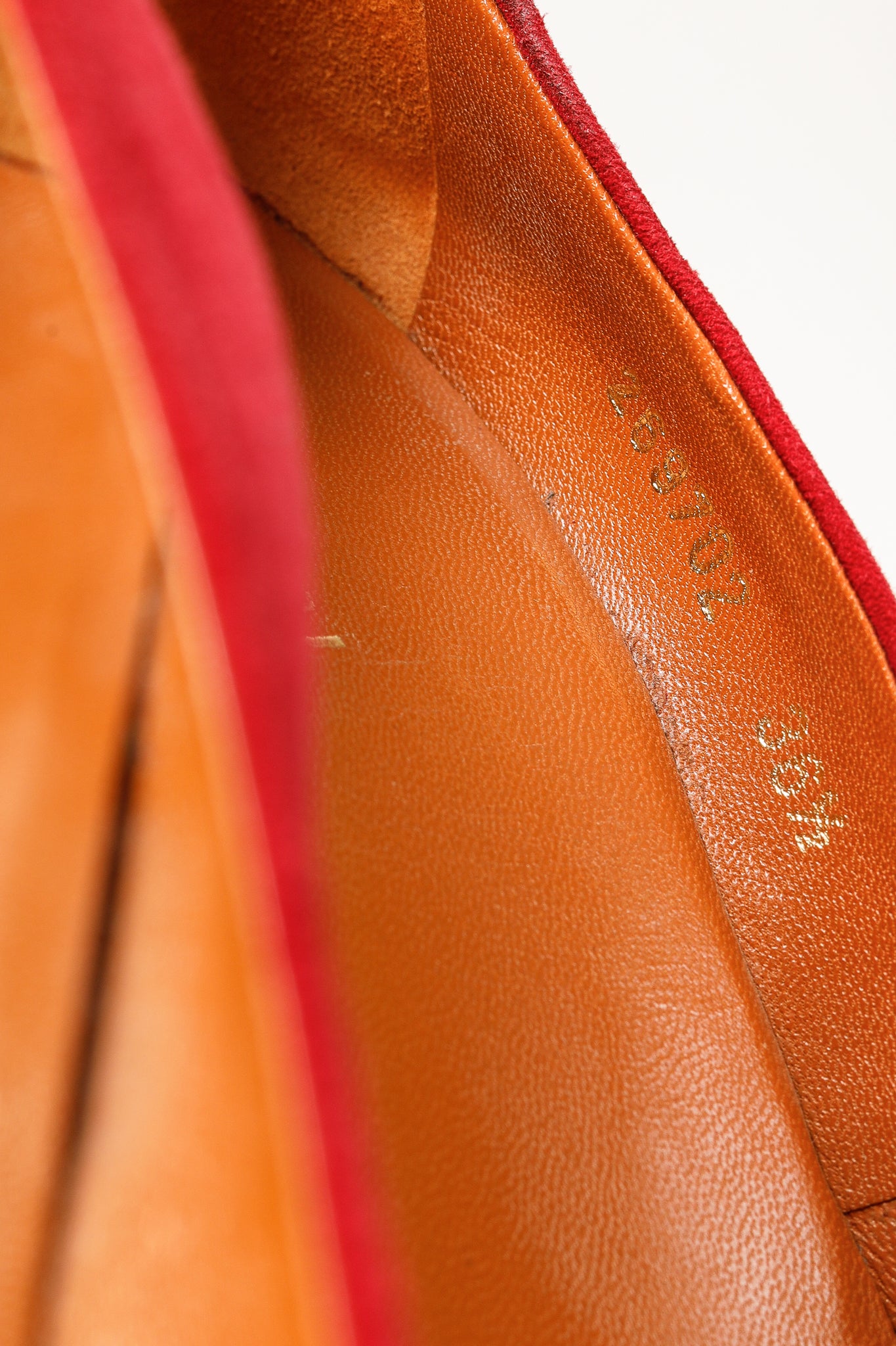 Gucci Raspberry Red Suede Platform Round-Toe Stiletto Pumps