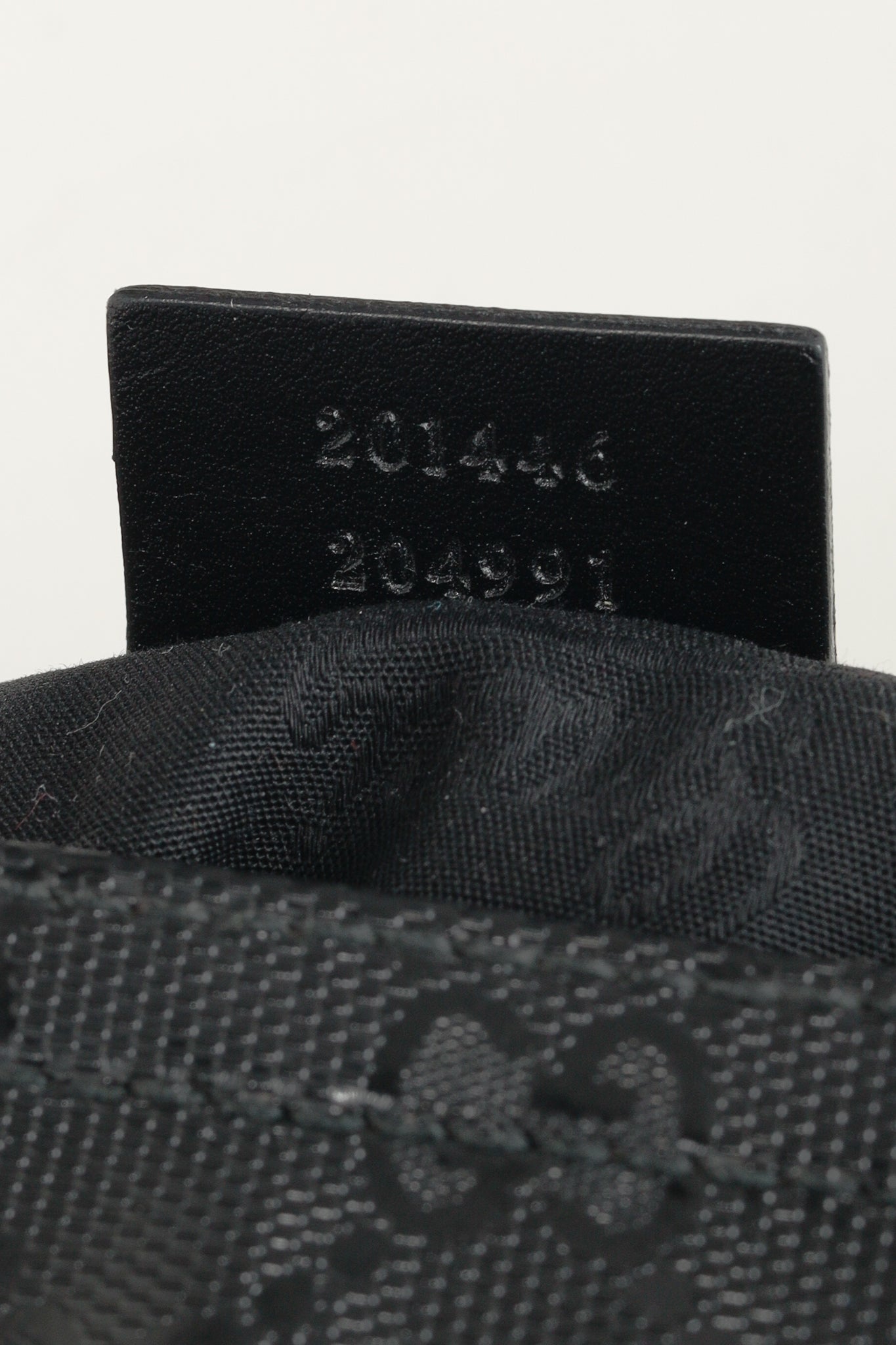 Gucci Black GG Imprime Coated Canvas Messenger Bag