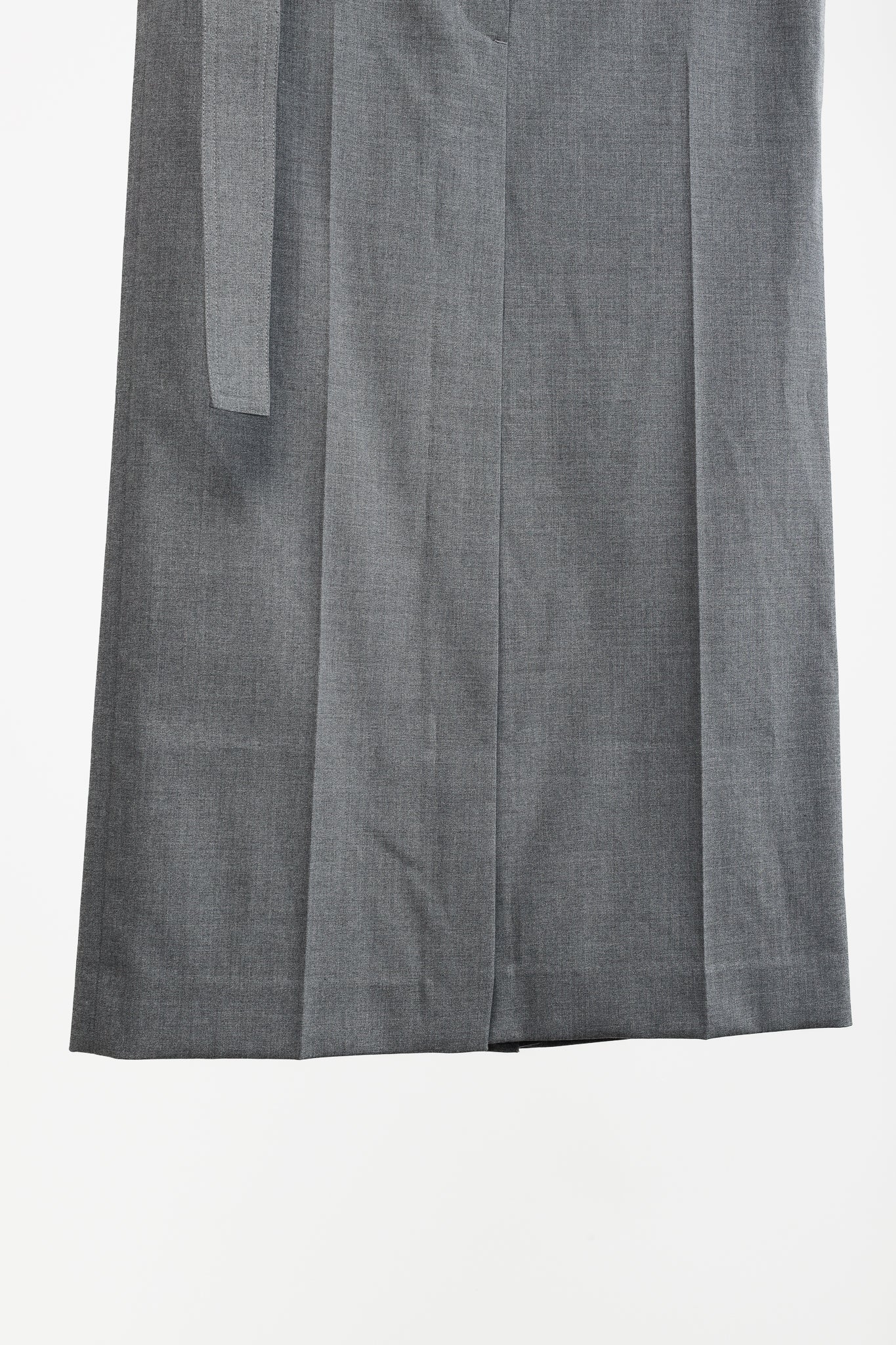 Helmut Lang AW/20 Light Grey Melange Tela Suiting Trouser Skirt