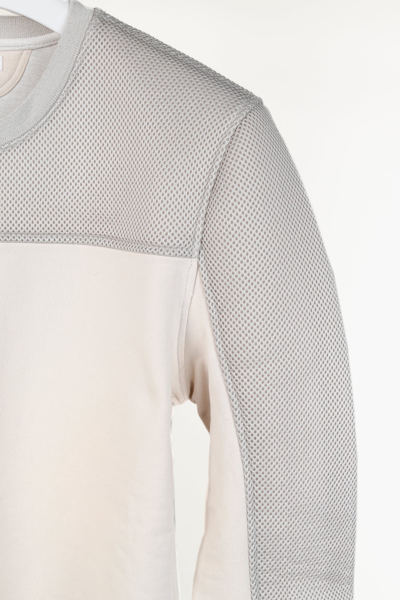 Helmut Lang SS/15 Fog Bonded Mesh Sweater