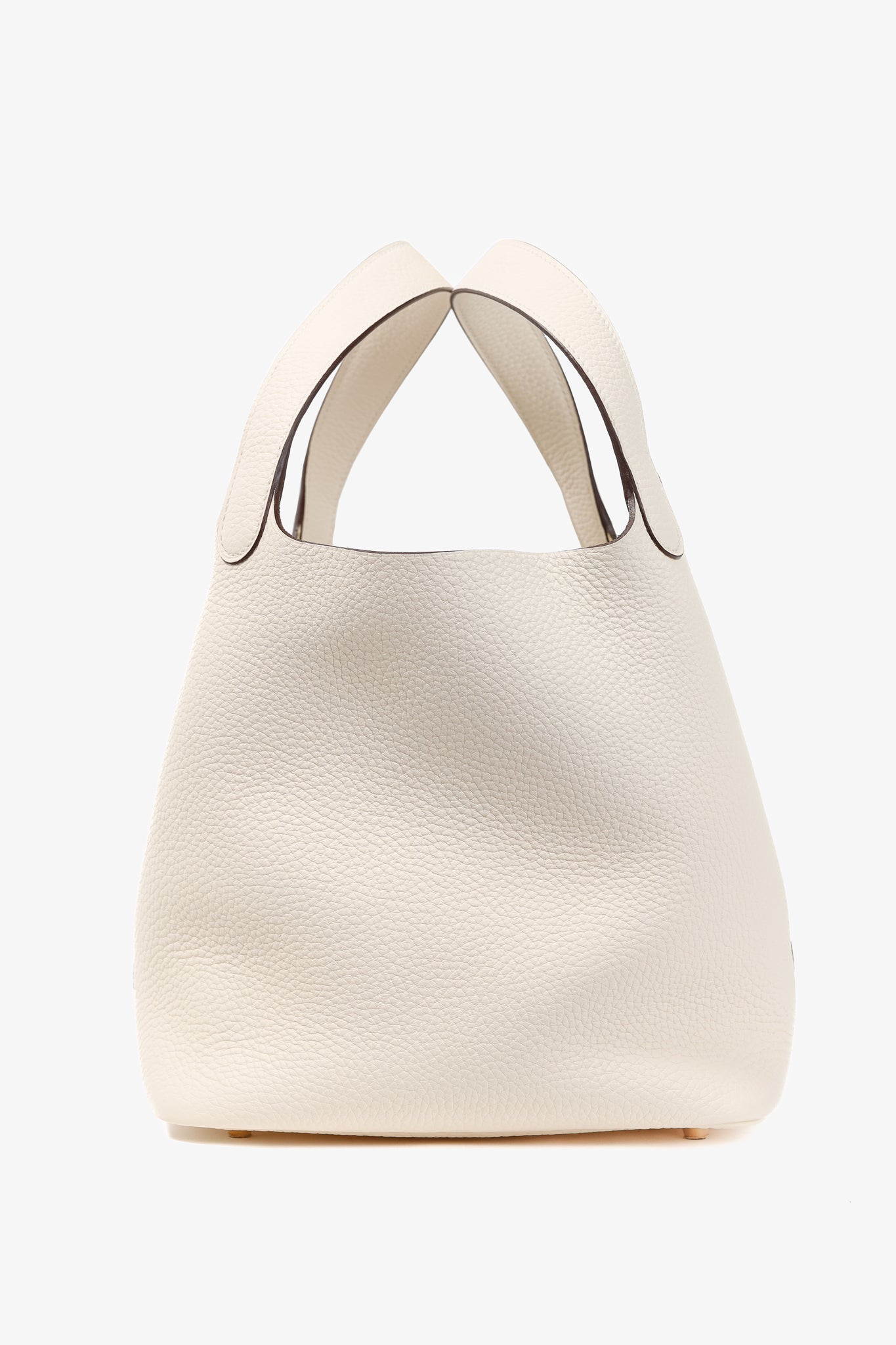 Hermes Picotin Lock 22 Nata Taurillon Clemence Leather Tote