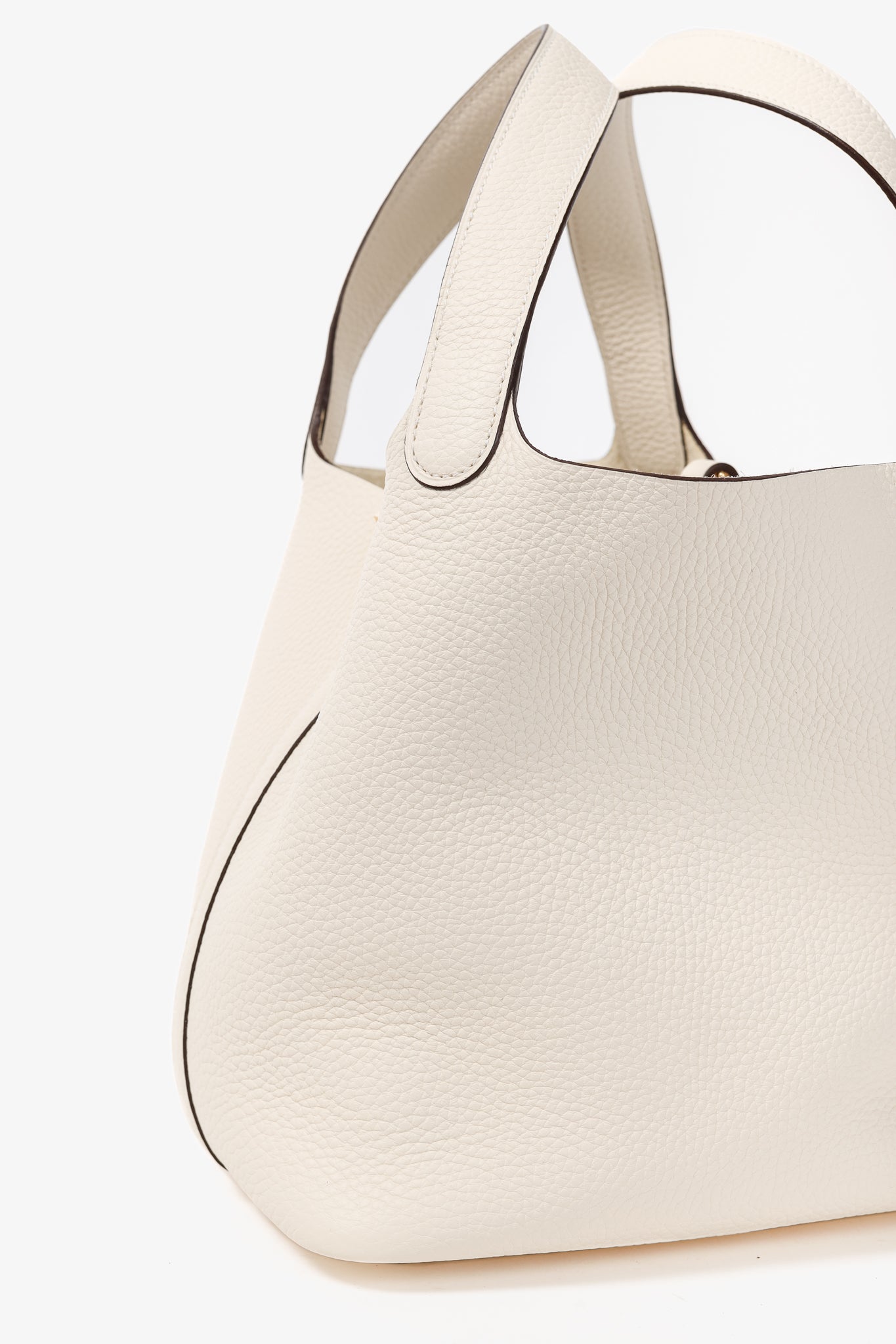 Hermes Picotin Lock 22 Nata Taurillon Clemence Leather Tote