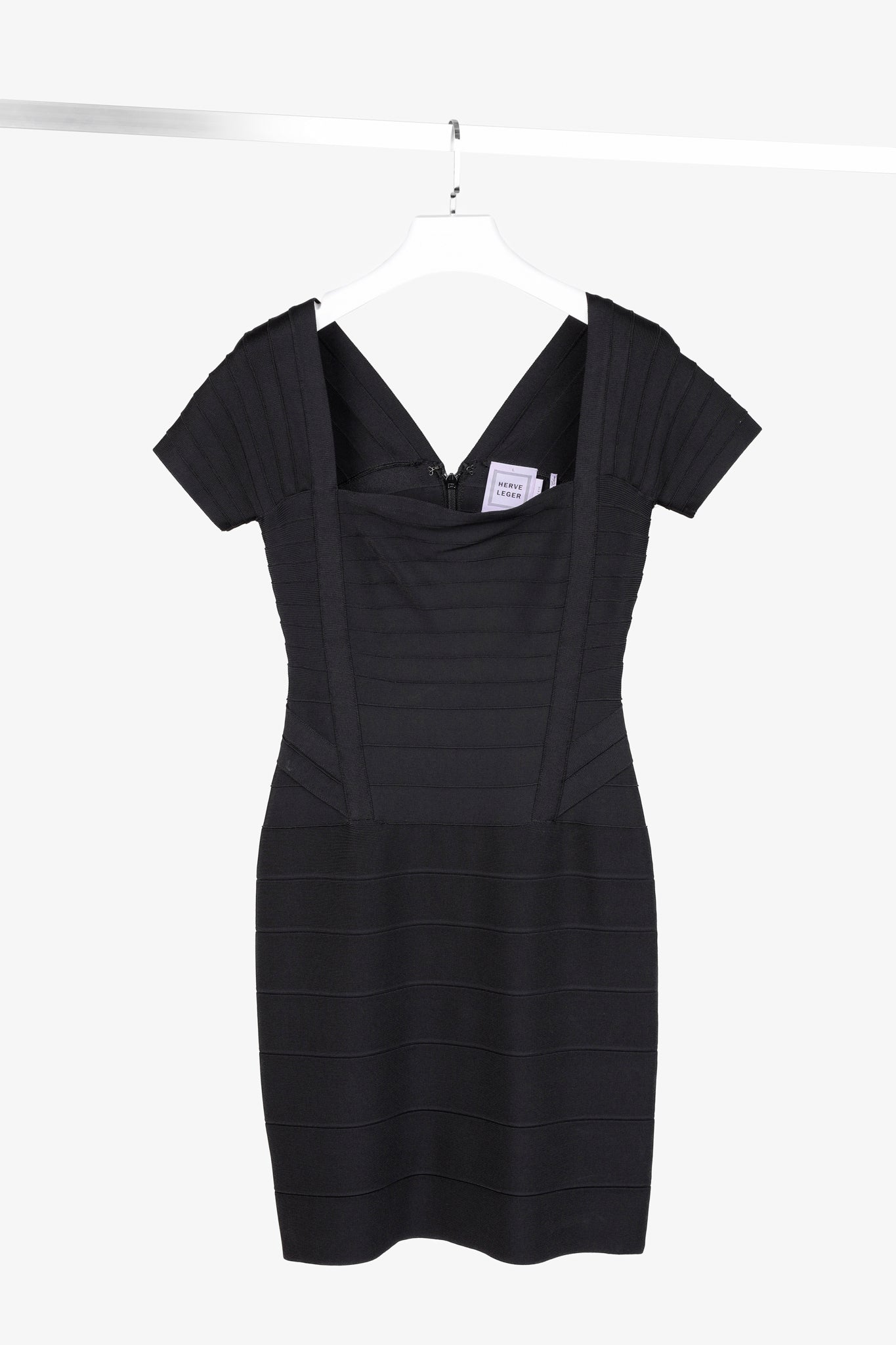 Herve Leger Black Bandage Dress