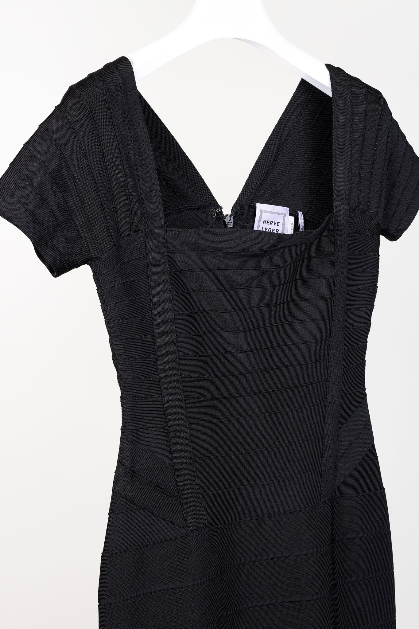 Herve Leger Black Bandage Dress