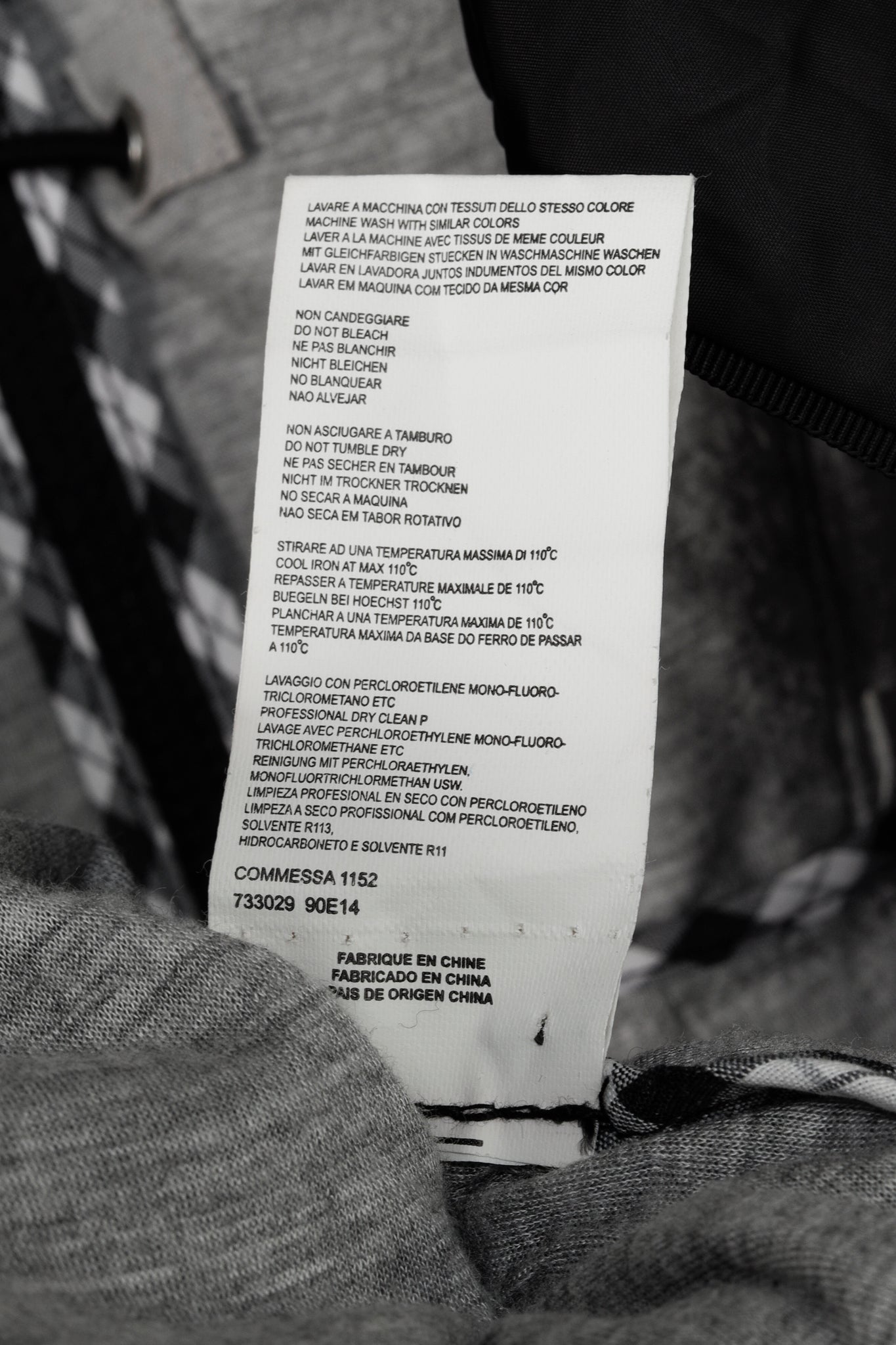 High Use Black Ruched Nylon Trenchcoat