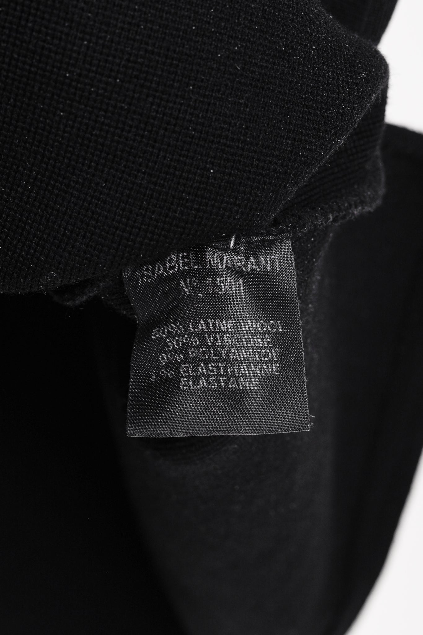 Isabel Marant Black & Midnight Colourblocked Wool-Blend Sweater