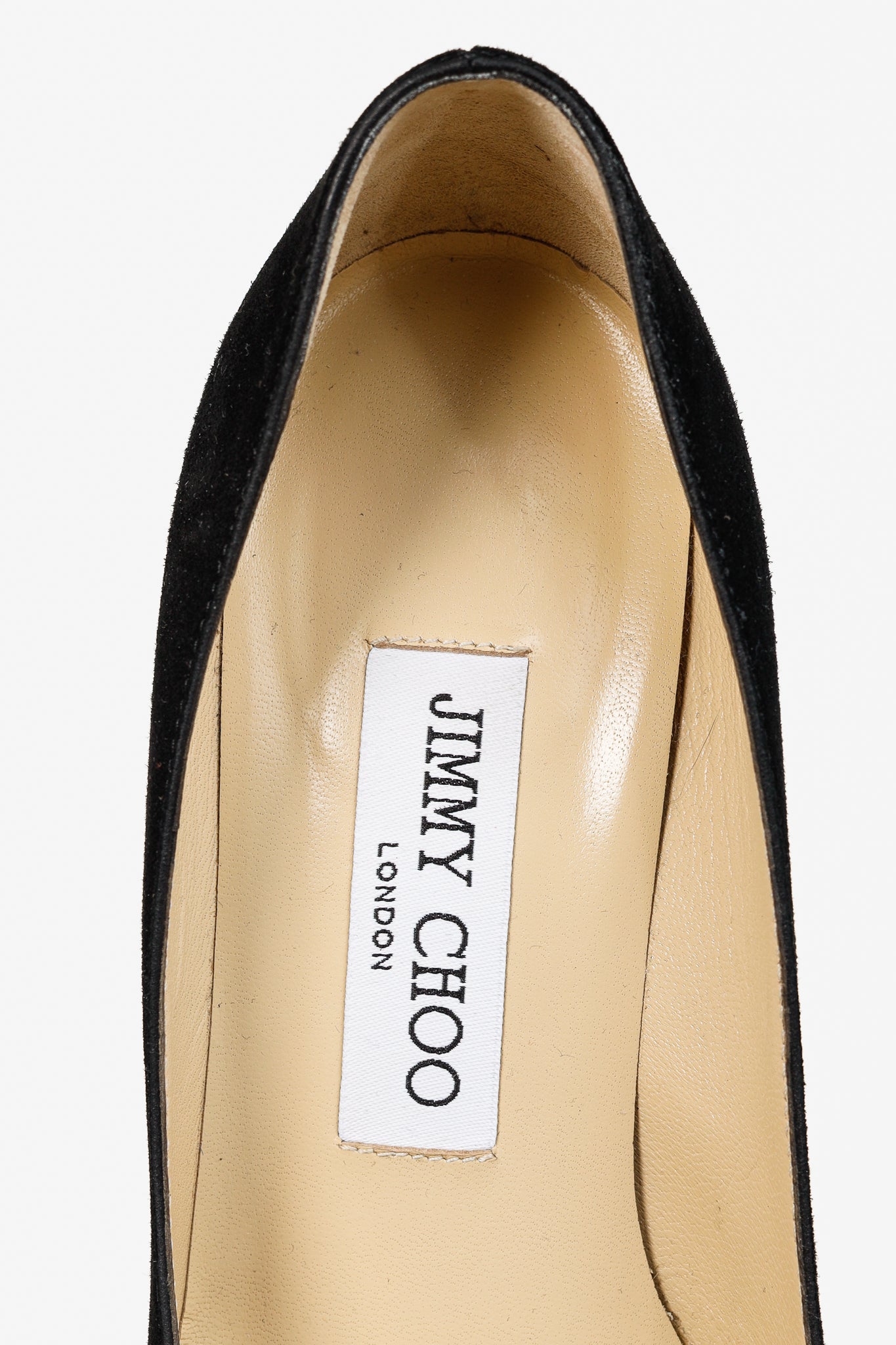 Jimmy Choo Aurora 60 Black Suede Pointed-Toe Heels