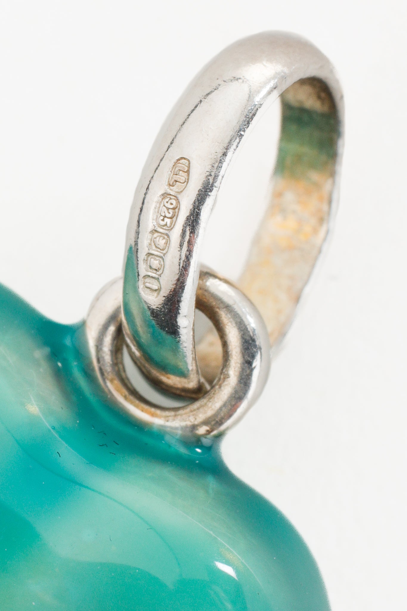 Links of London Green Enamel Heart Charm
