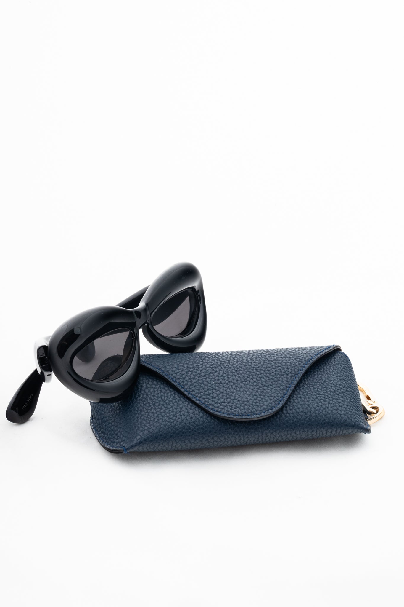 Loewe Black Cat Eye Inflated Sunglasses