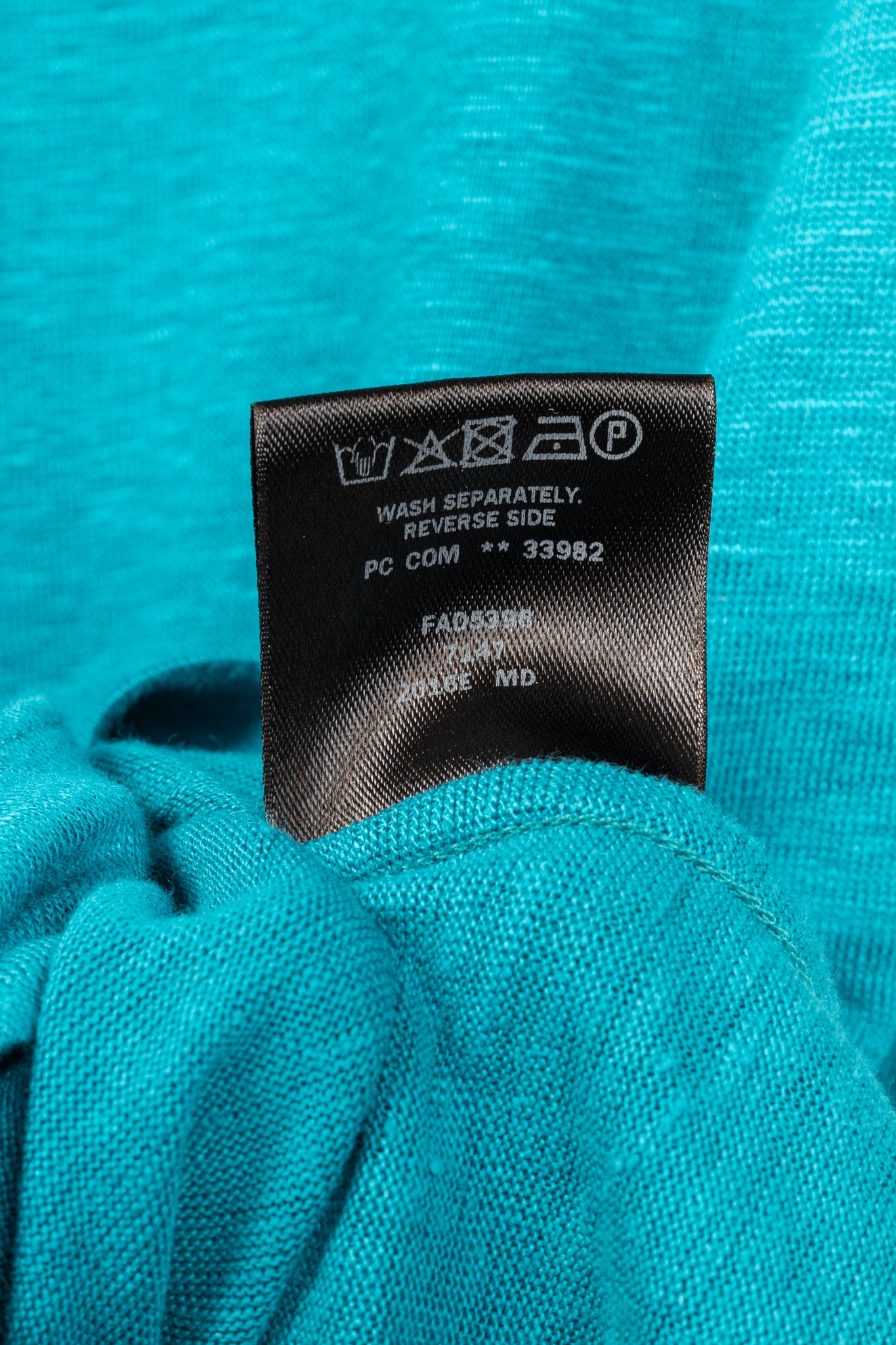 Loro Piana Blue Linen Short-Sleeve T-Shirt