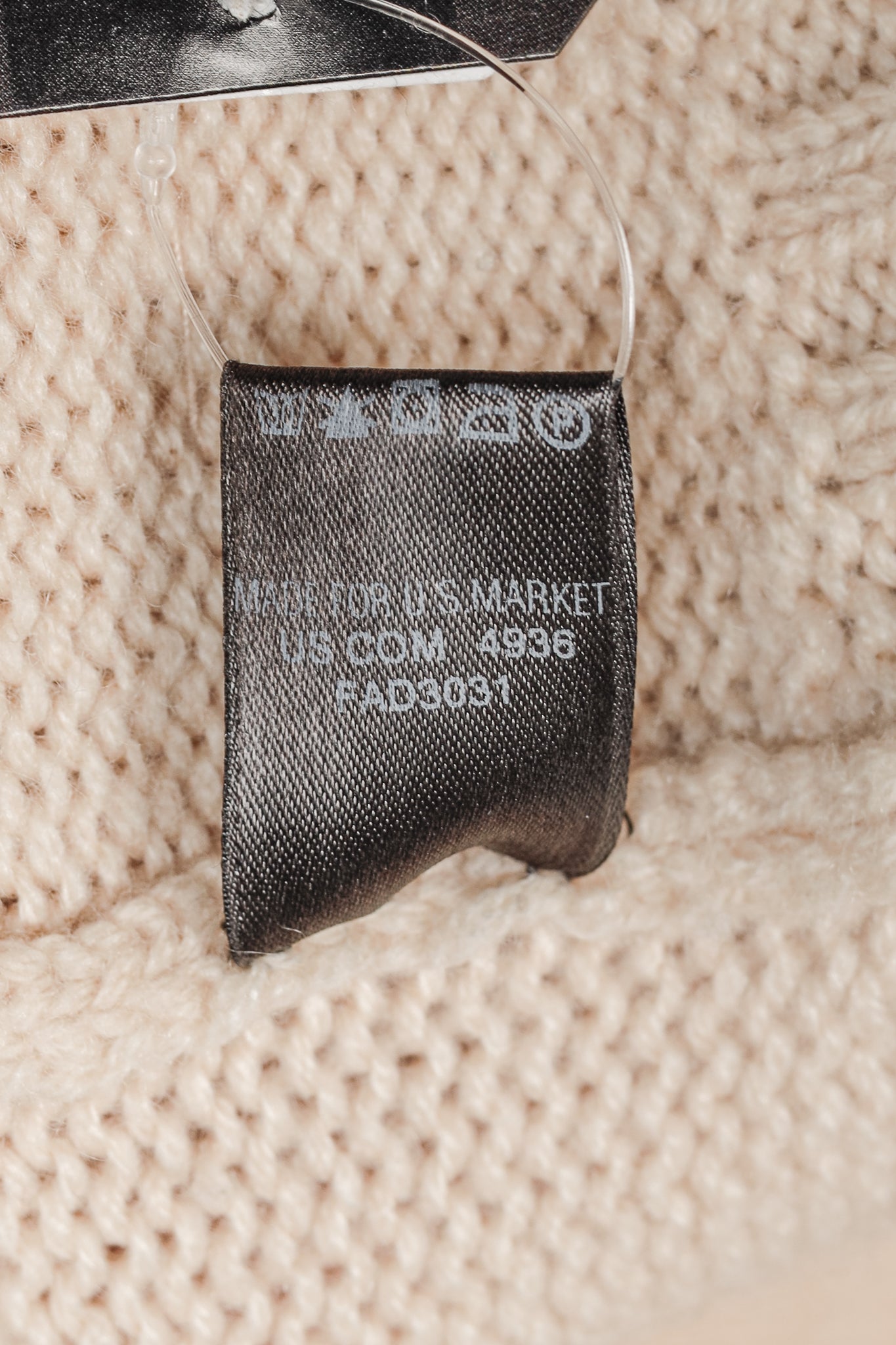 Loro Piana Cream Cashmere Open-Front Shawl Cardigan