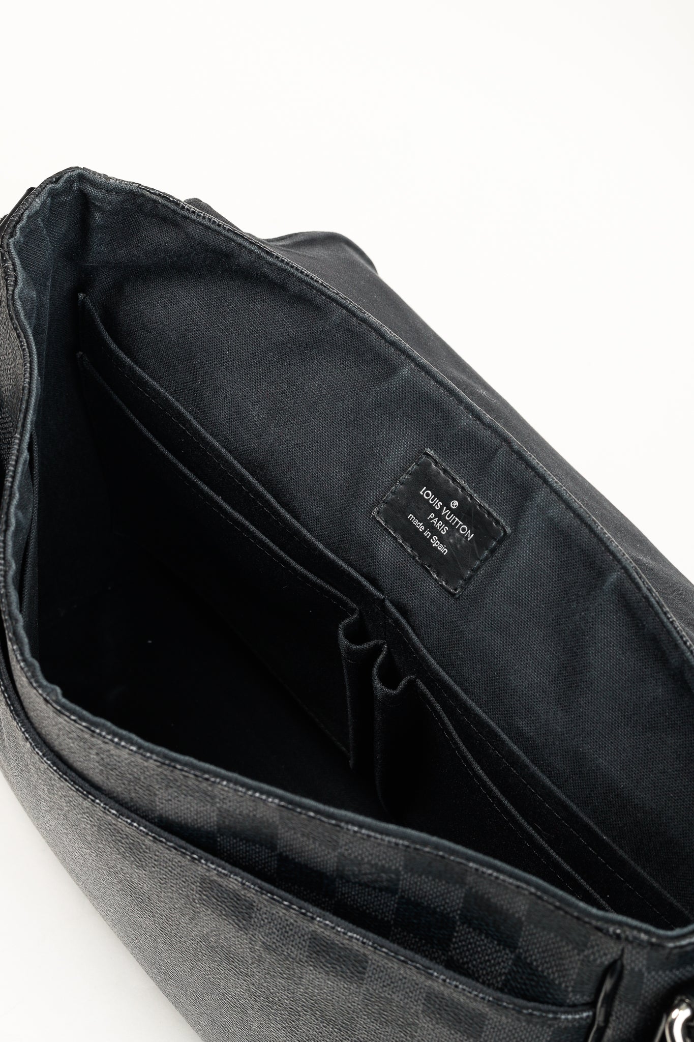 Louis Vuitton Graphite Damier District MM Cross Body Bag