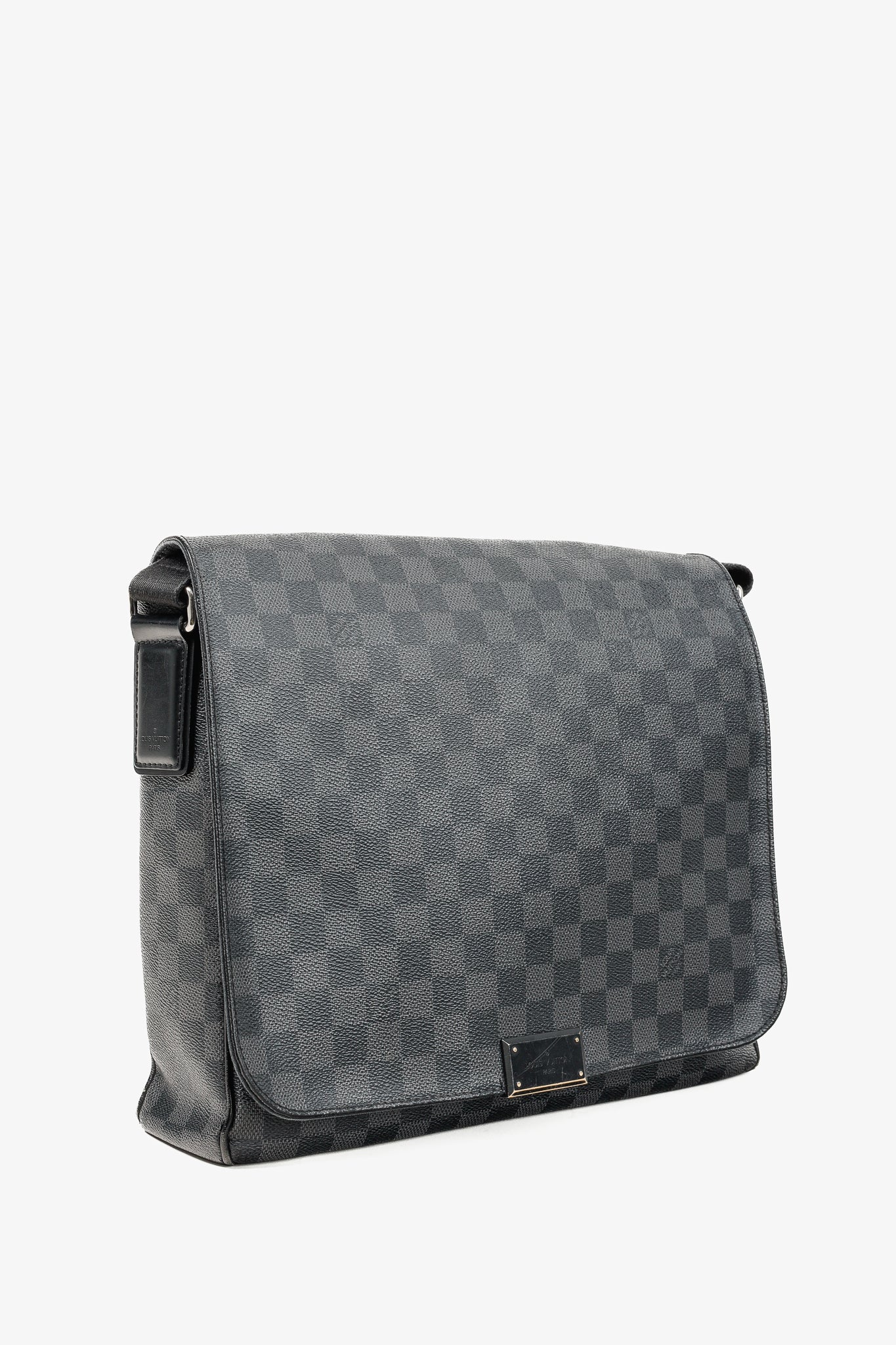 Louis Vuitton Graphite Damier District MM Cross Body Bag