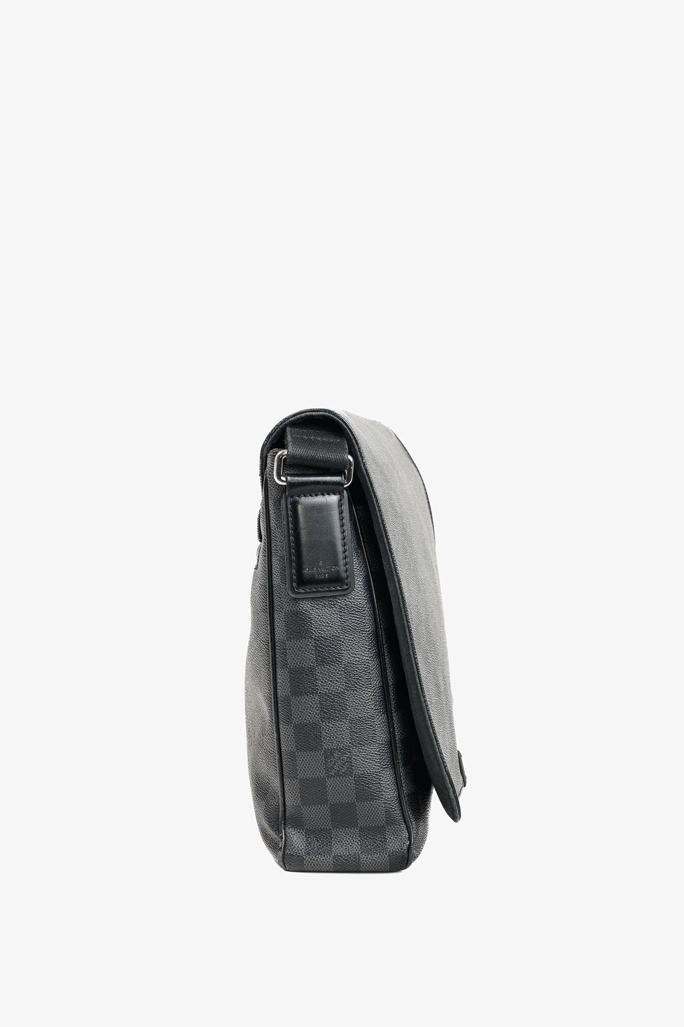 Louis Vuitton Graphite Damier District MM Cross Body Bag