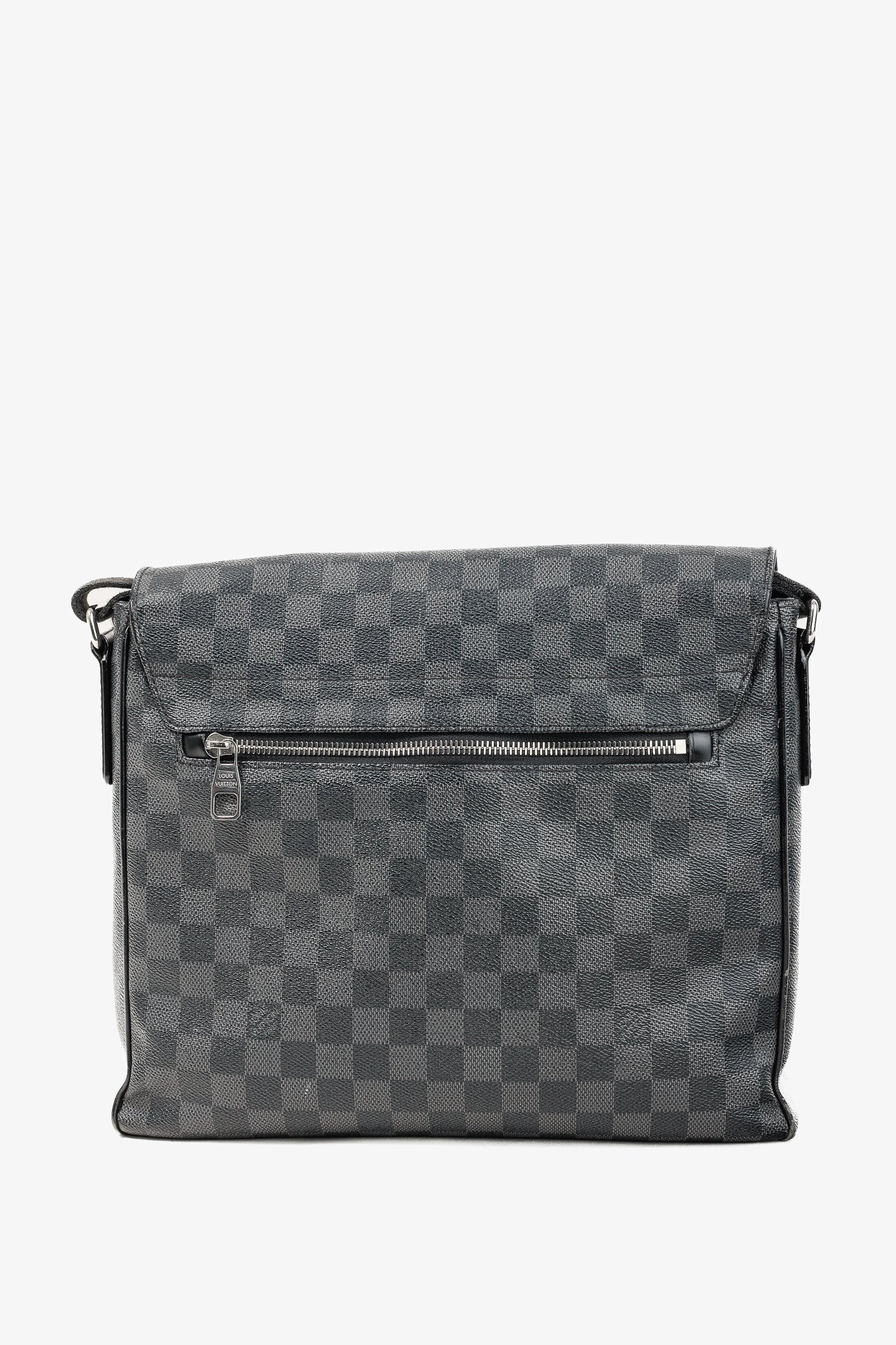 Louis Vuitton Graphite Damier District MM Cross Body Bag