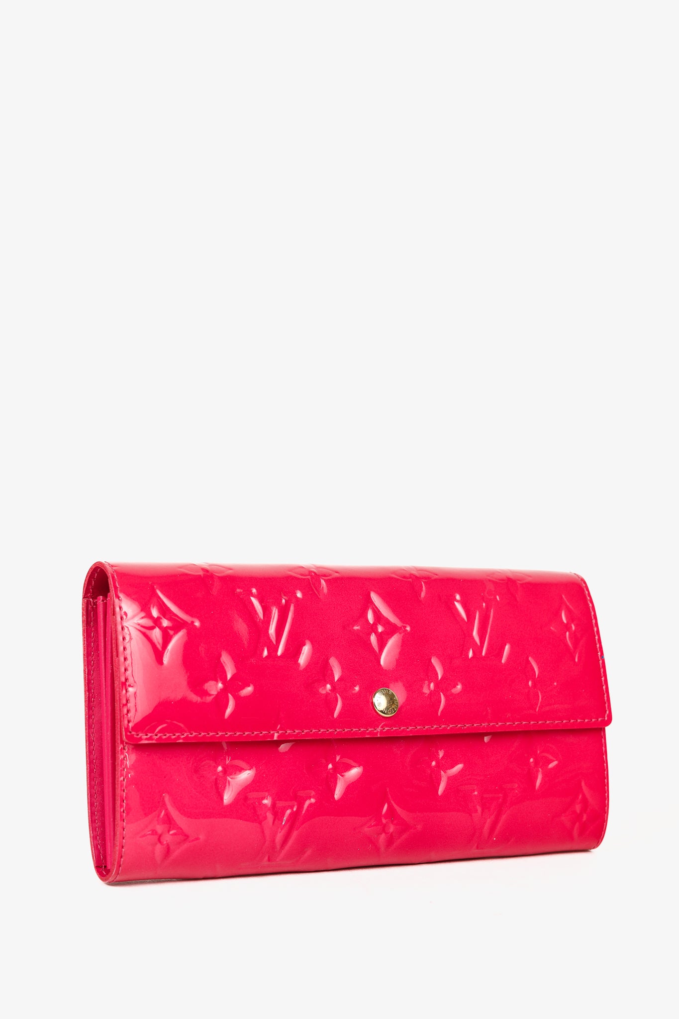Louis Vuitton Sarah Rose Pop Monogram Vernis Leather Wallet