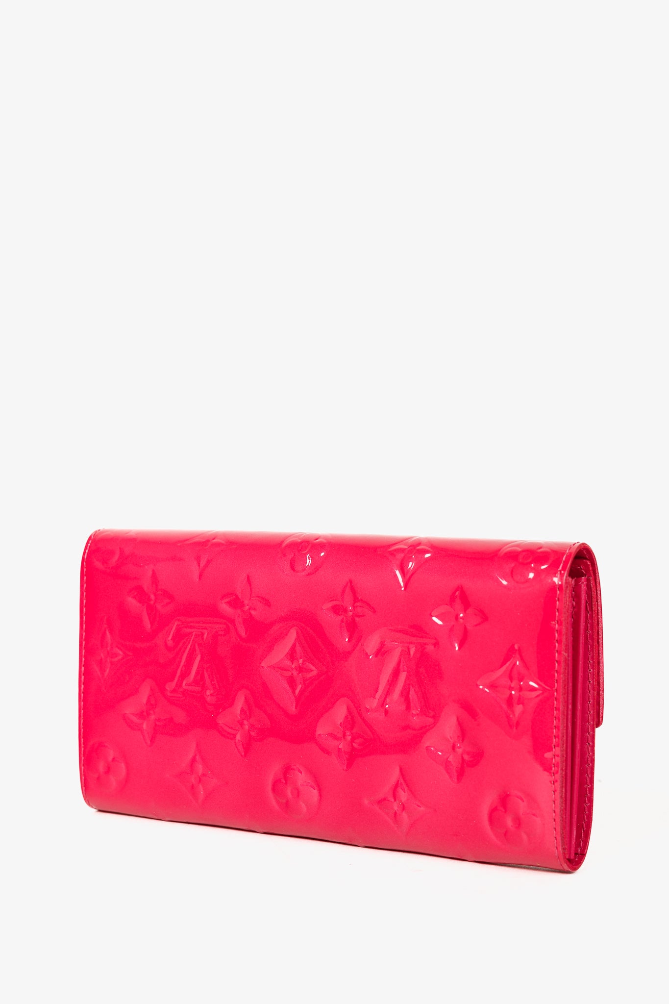Louis Vuitton Sarah Rose Pop Monogram Vernis Leather Wallet