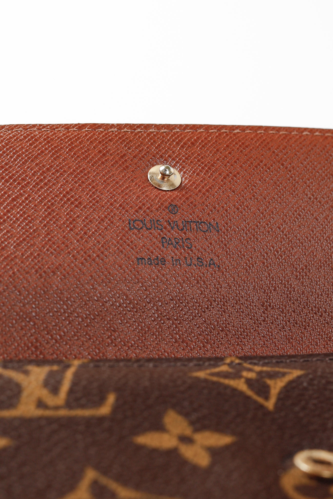 Louis Vuitton Brown Porte Tresor Monogram Canvas International Wallet
