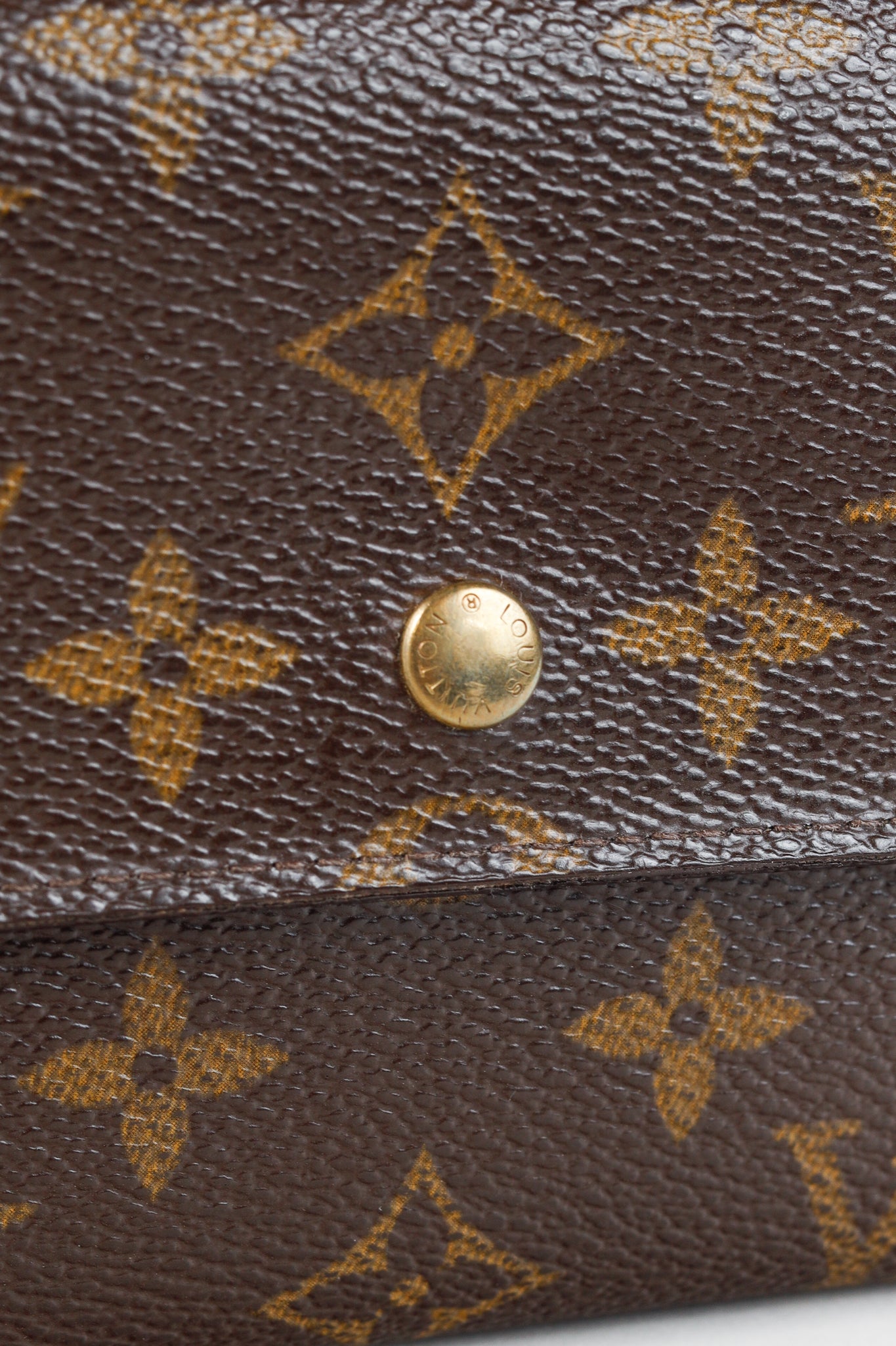 Louis Vuitton Brown Porte Tresor Monogram Canvas International Wallet