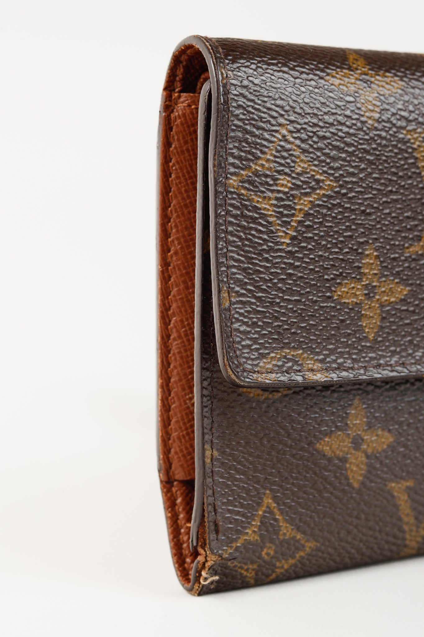 Louis Vuitton Brown Porte Tresor Monogram Canvas International Wallet