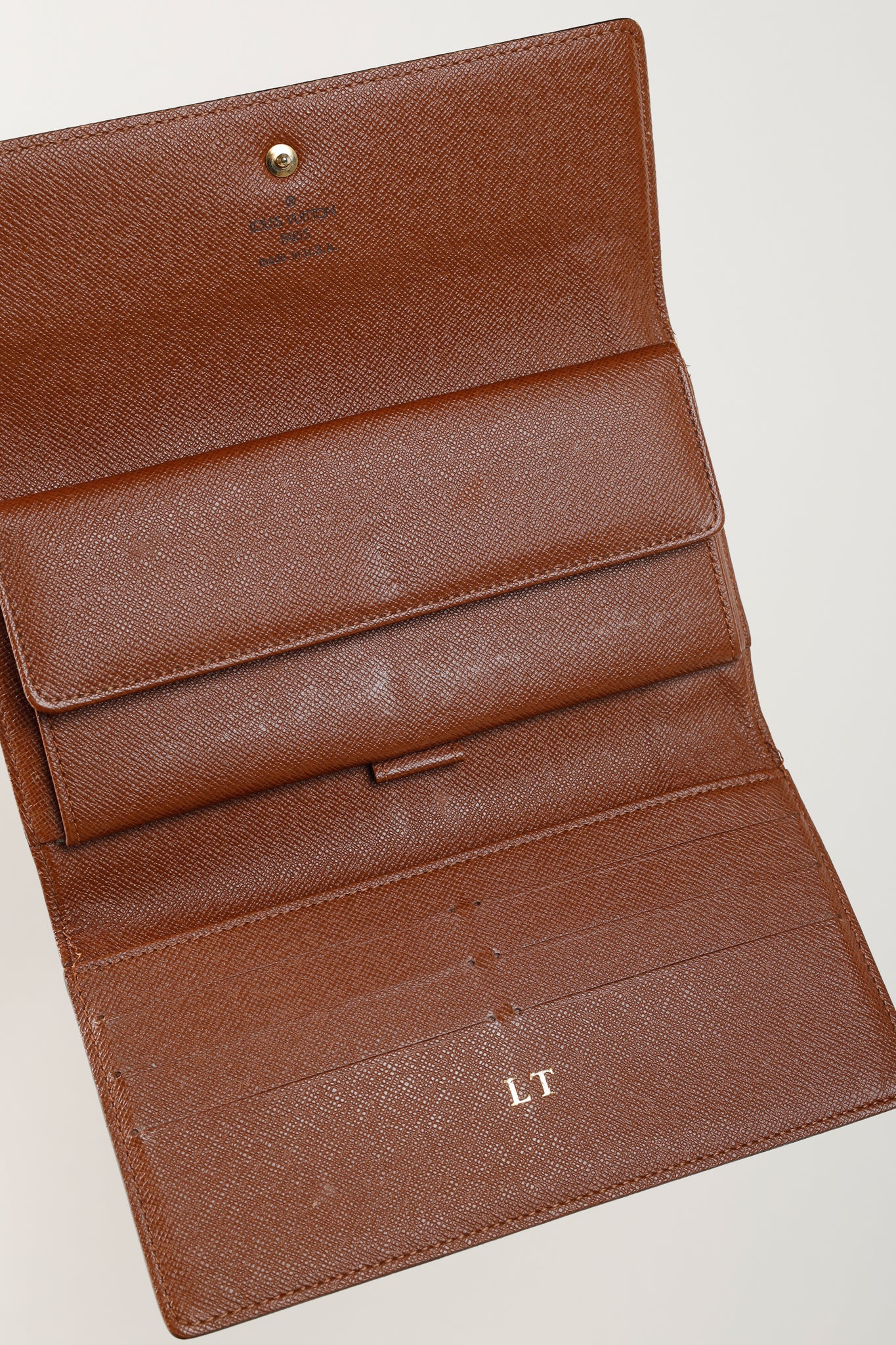 Louis Vuitton Brown Porte Tresor Monogram Canvas International Wallet