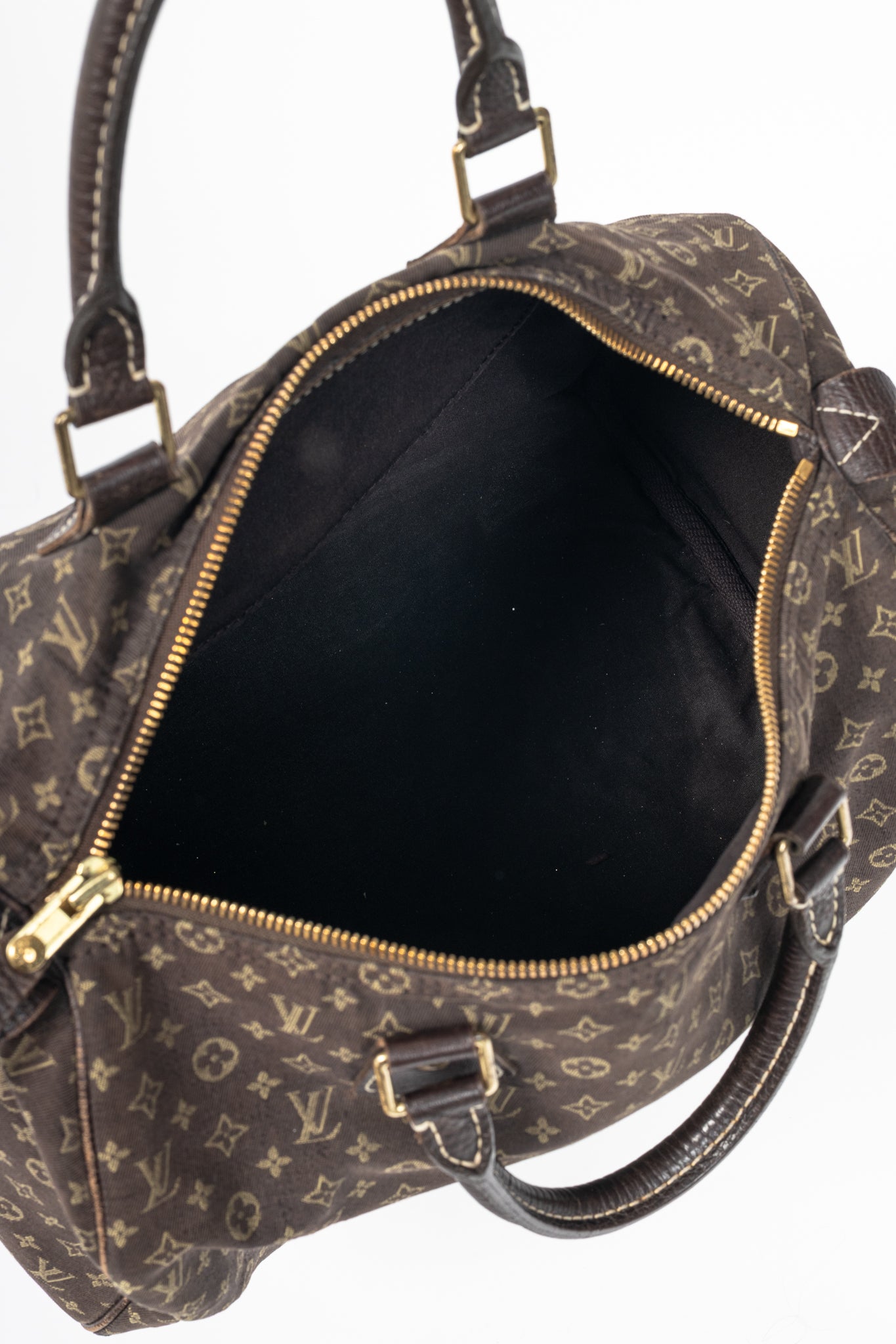 Louis Vuitton Speedy 30 Fusain Monogram Idylle Boston Bag