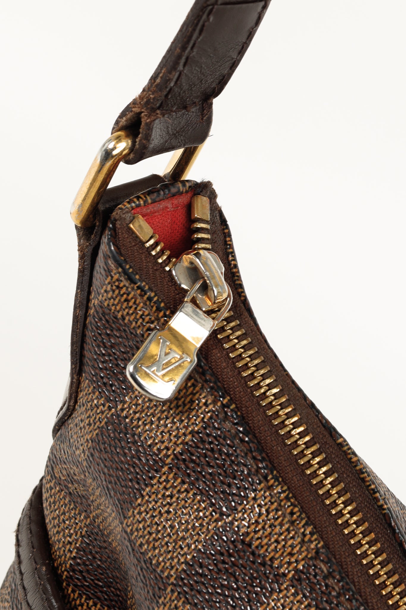Louis Vuitton Bloomsbury GM Damier Ebene Canvas Shoulder Bag