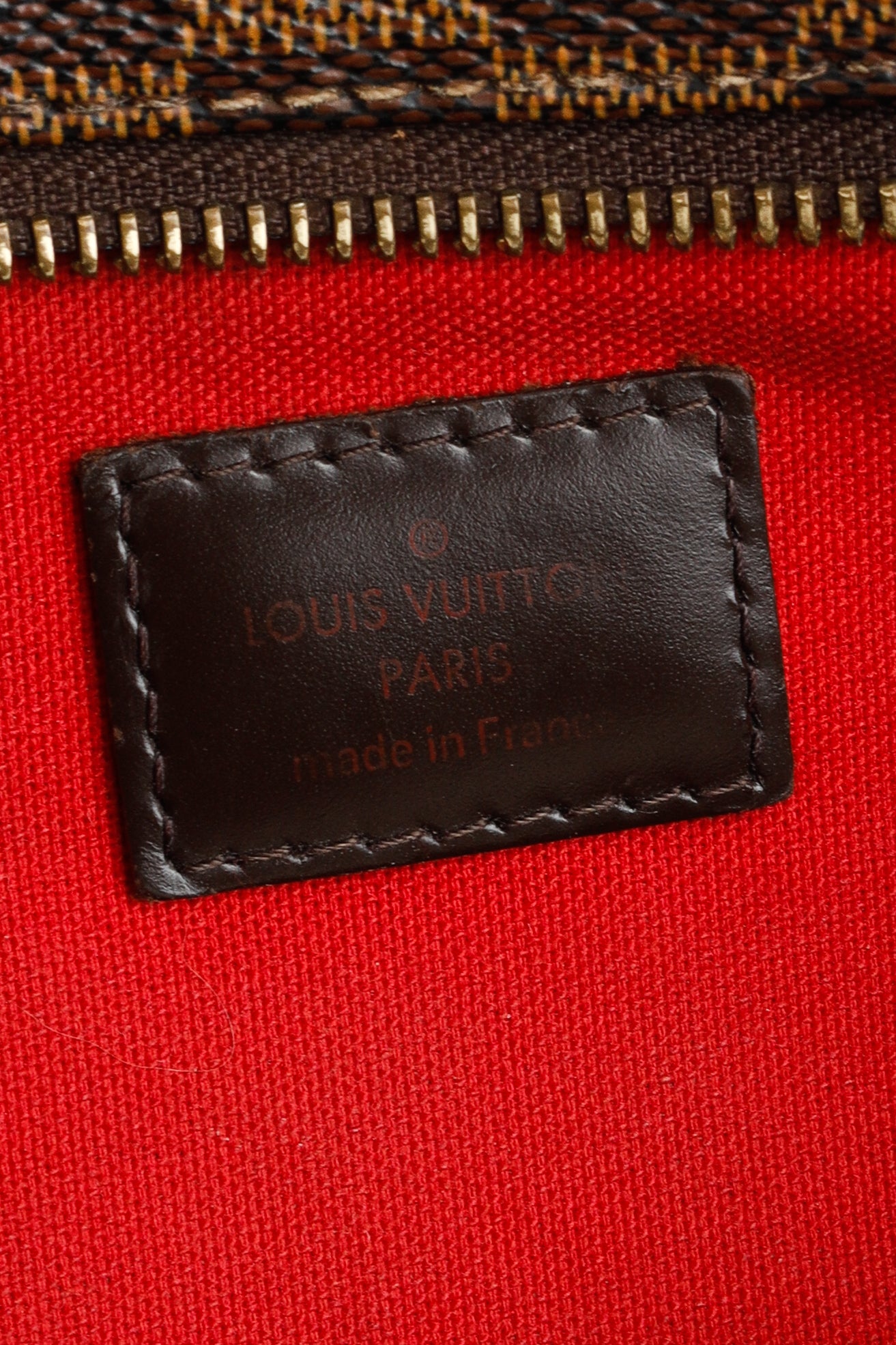 Louis Vuitton Bloomsbury GM Damier Ebene Canvas Shoulder Bag