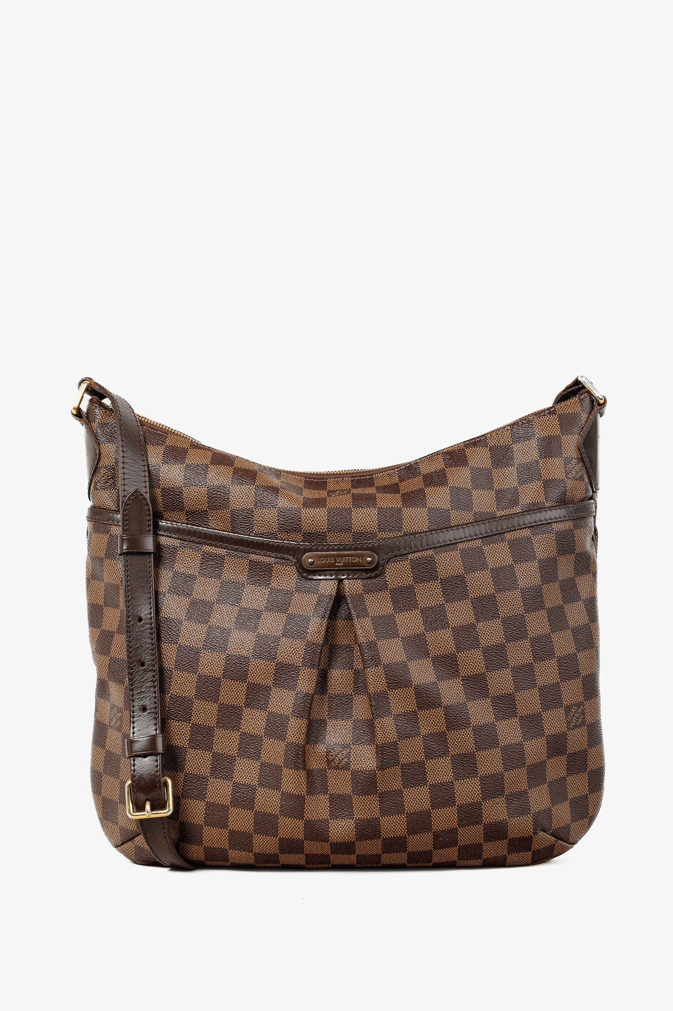 Louis Vuitton Bloomsbury GM Damier Ebene Canvas Shoulder Bag