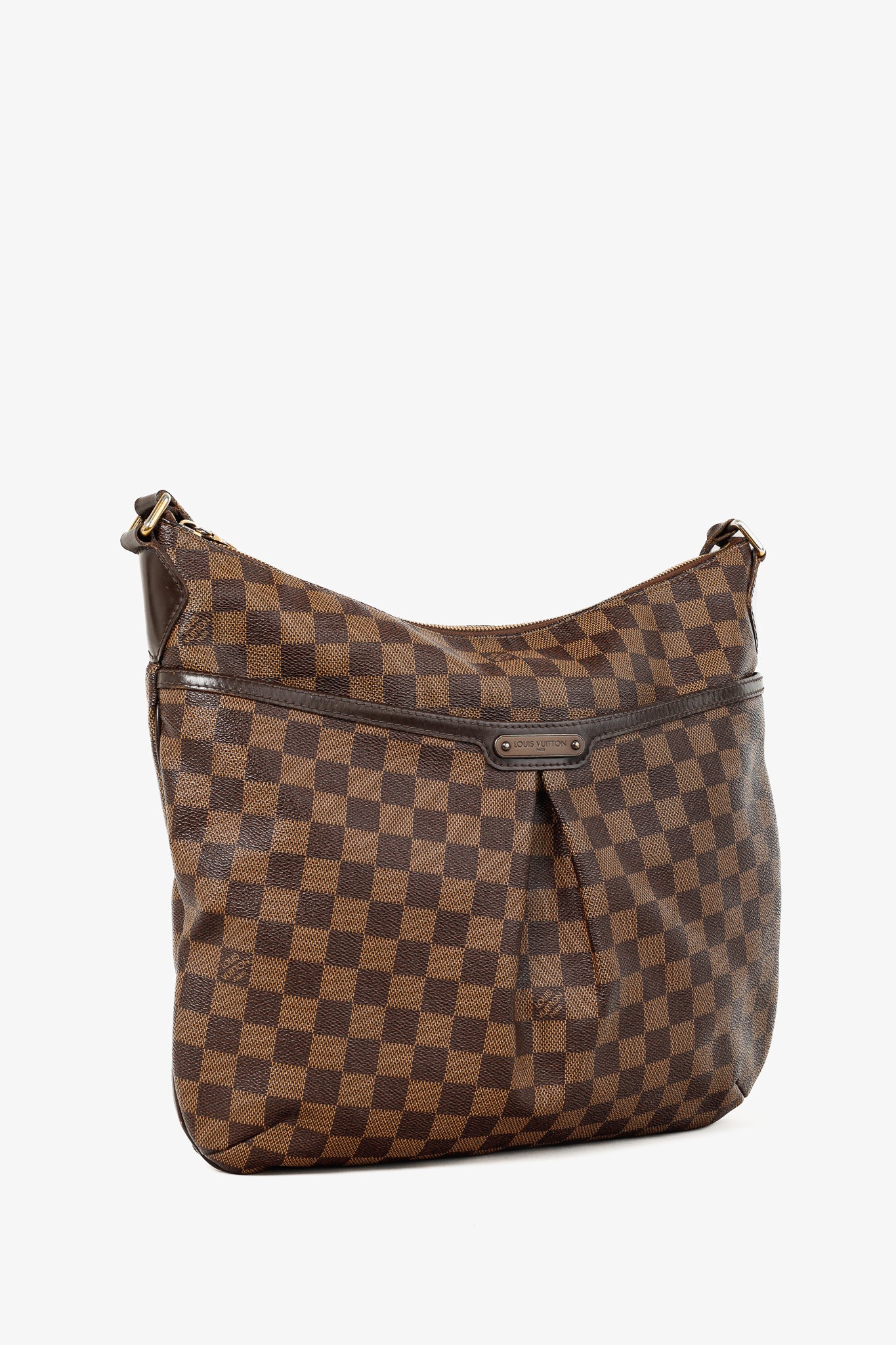 Louis Vuitton Bloomsbury GM Damier Ebene Canvas Shoulder Bag