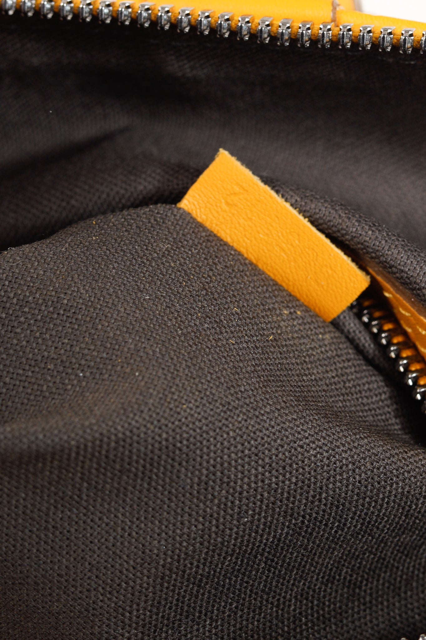 Louis Vuitton Keepall Bandouliere 45 in Damier Infiniti Safran Yellow Leather