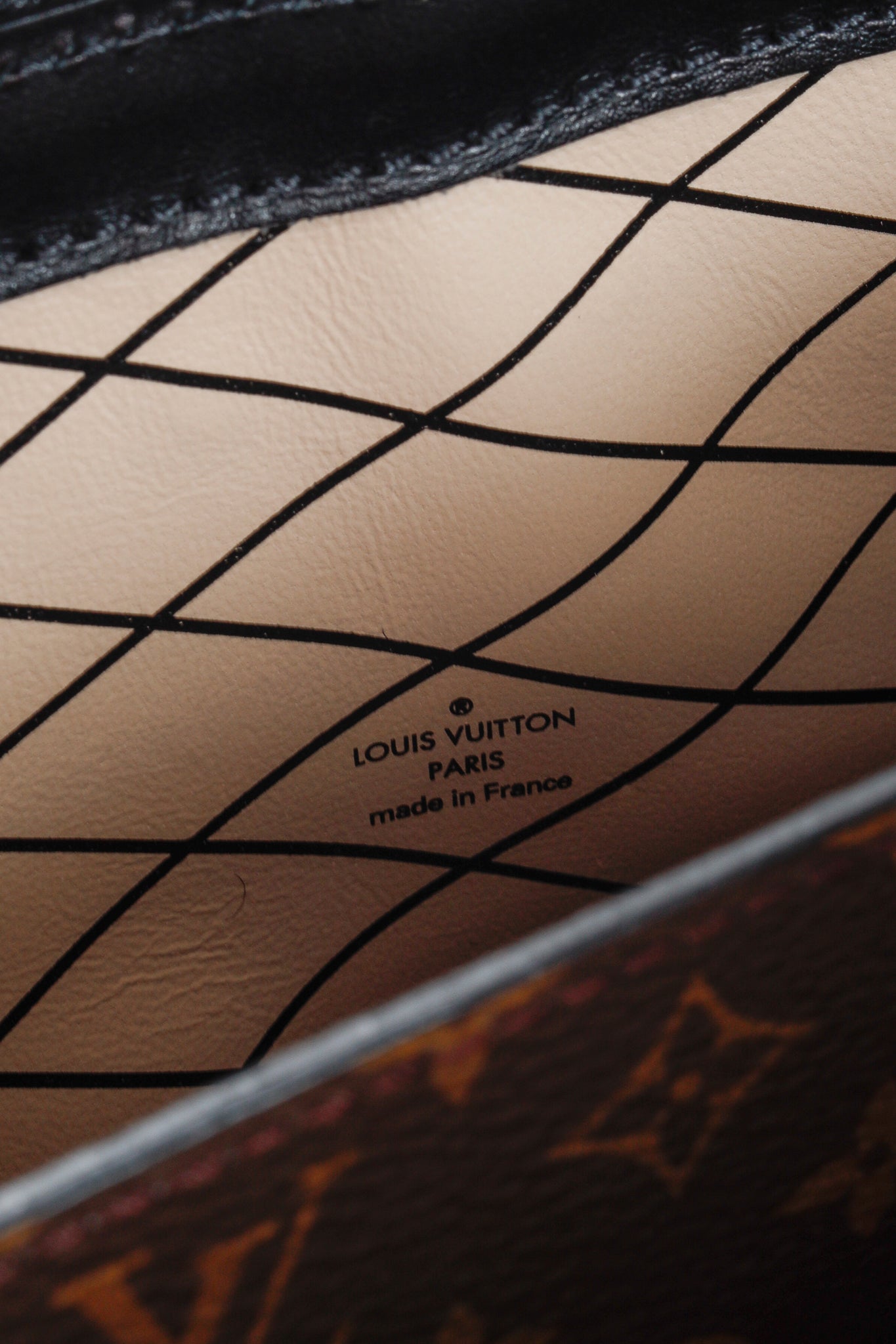 Louis Vuitton Reverse Monogram Canvas Trunk Clutch Bag