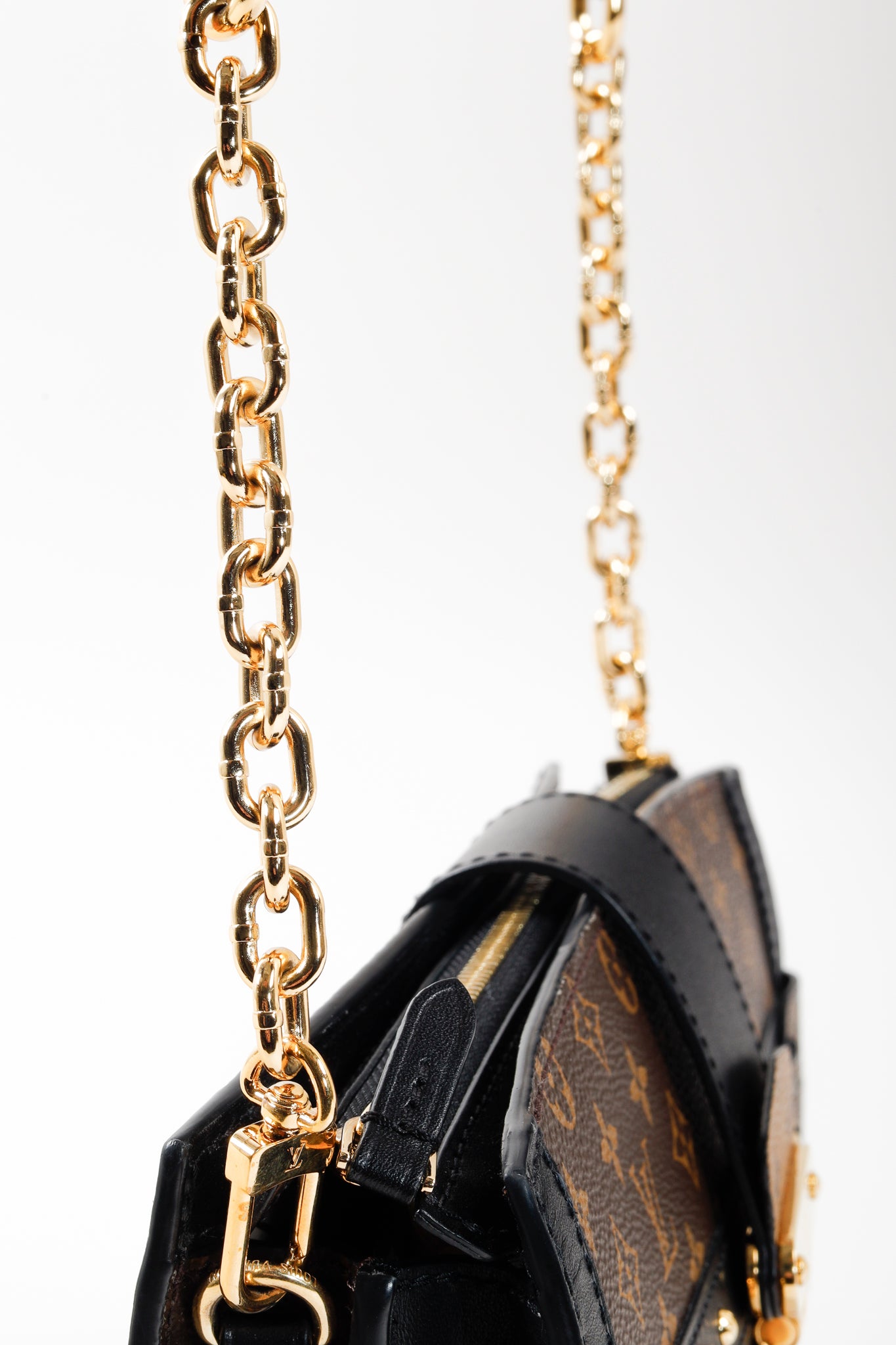 Louis Vuitton Reverse Monogram Canvas Trunk Clutch Bag