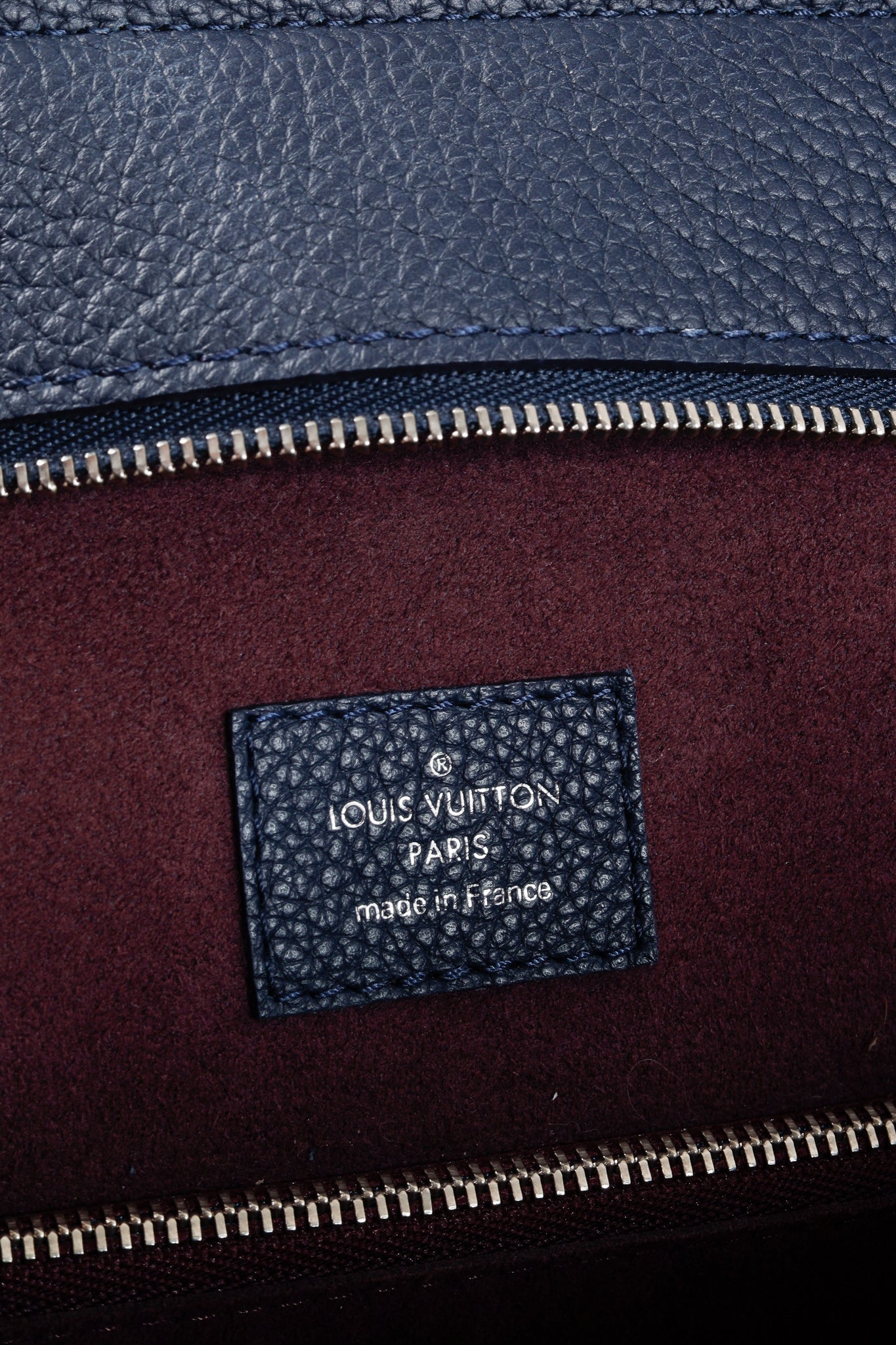 Louis Vuitton Navy Freedom Tote Bag