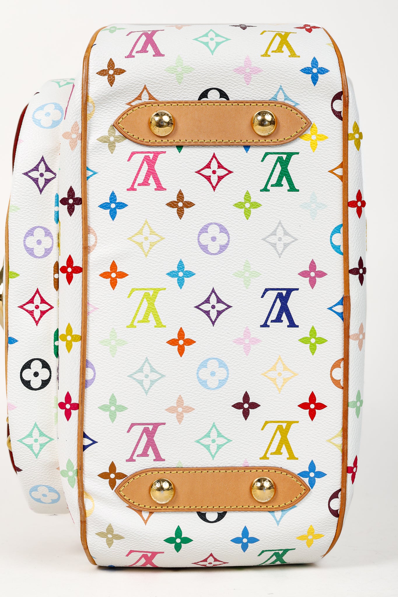 Louis Vuitton x Takashi Murakami Rita White Multicolore Monogram Shoulder Bag