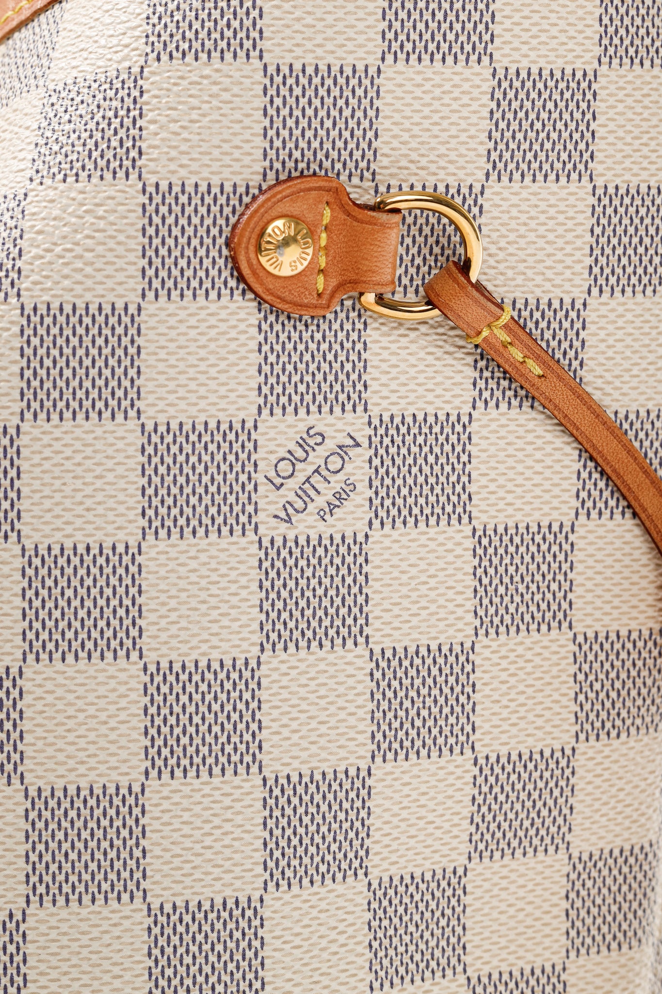Louis Vuitton Neverfull MM Damier Azur Canvas Tote