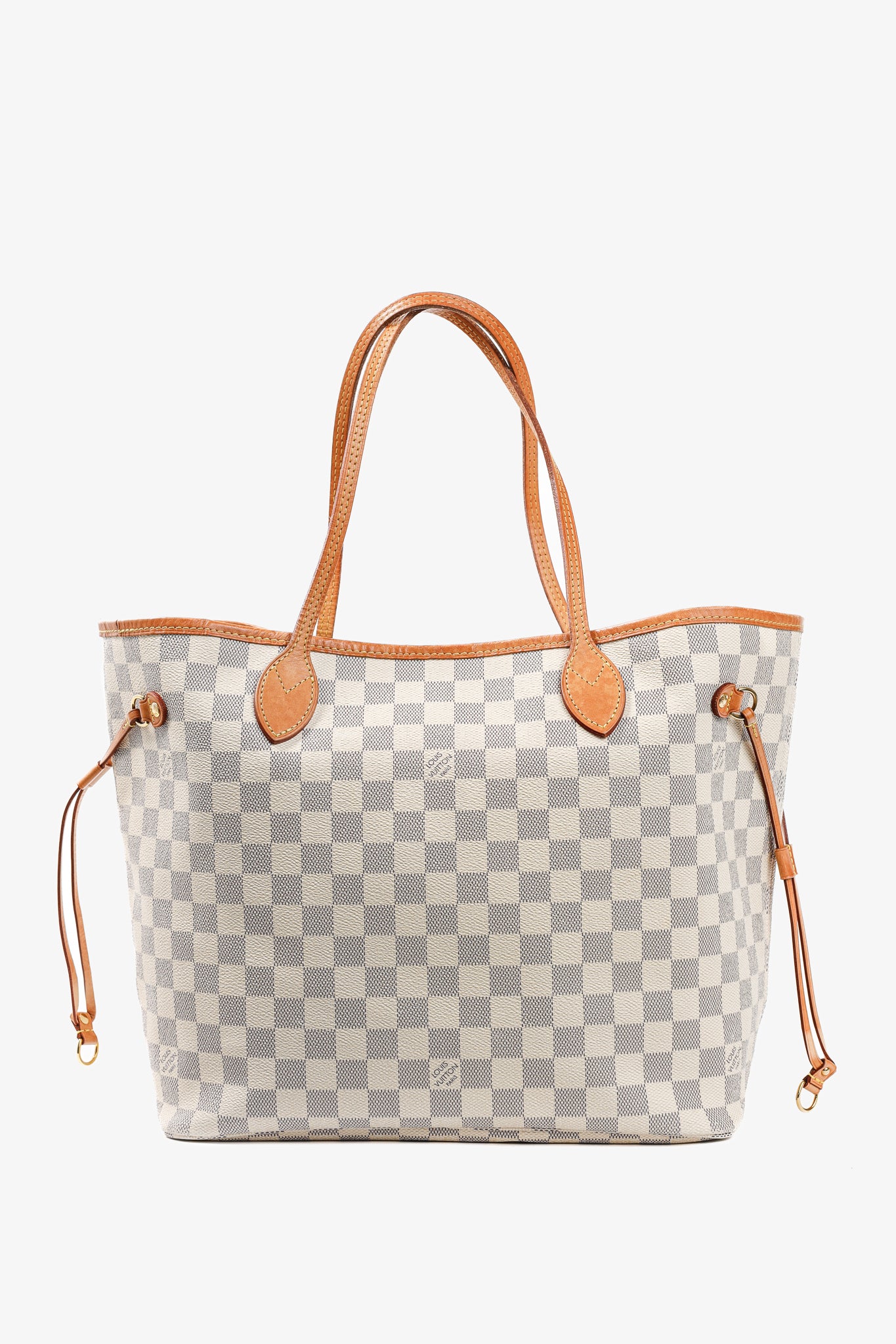 Louis Vuitton Neverfull MM Damier Azur Canvas Tote