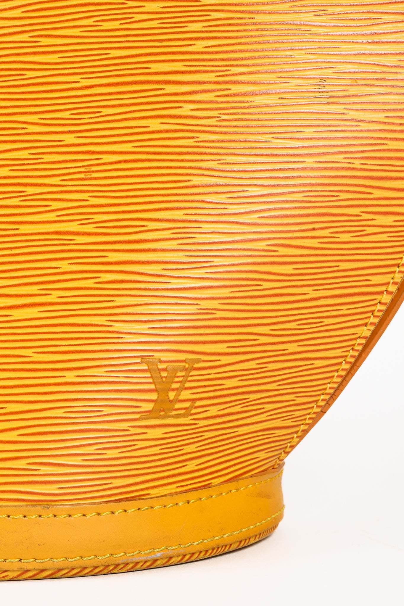 Louis Vuitton Vintage Epi Leather Saint Jacques GM in Marigold Yellow
