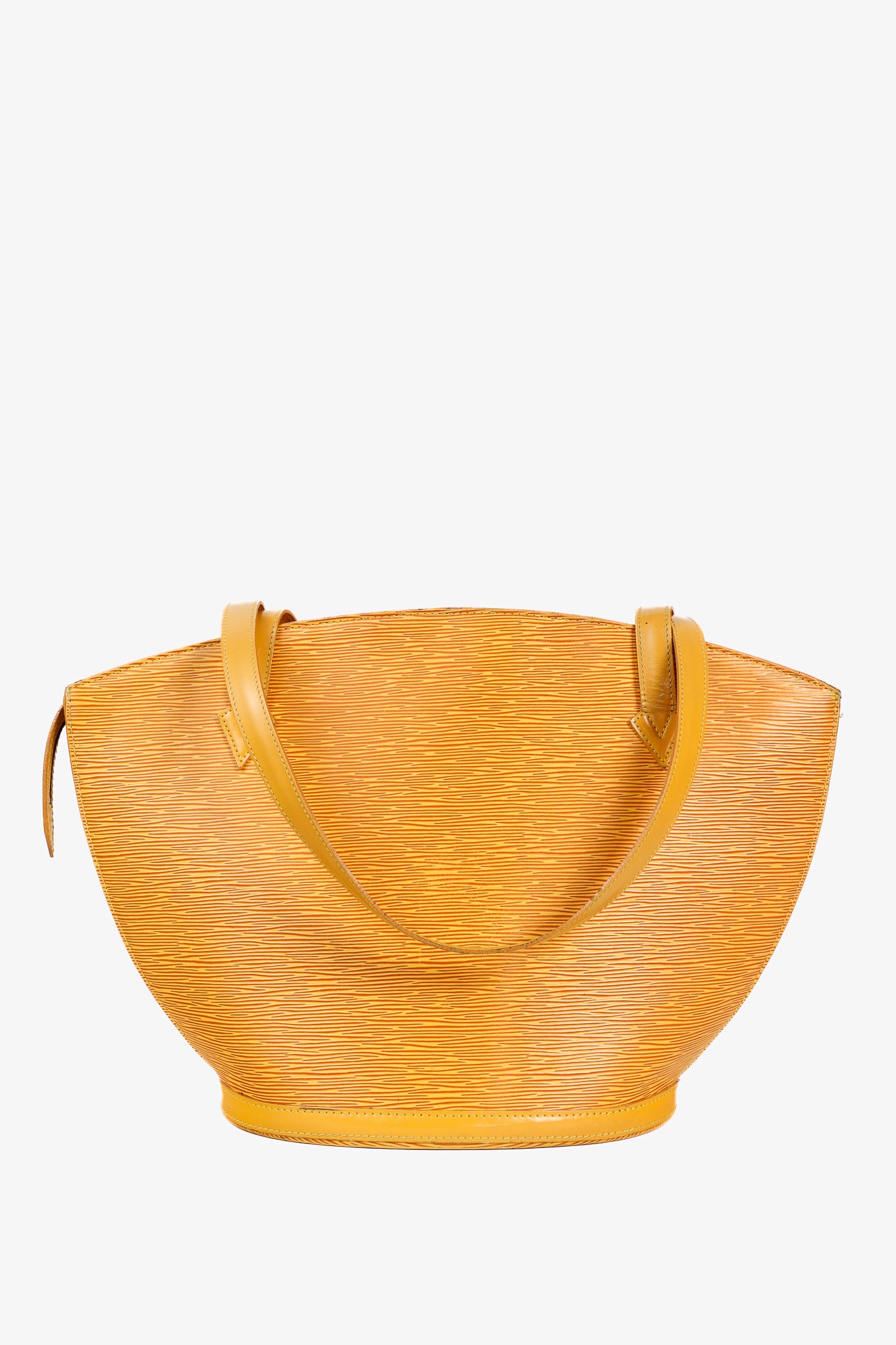 Louis Vuitton Vintage Epi Leather Saint Jacques GM in Marigold Yellow