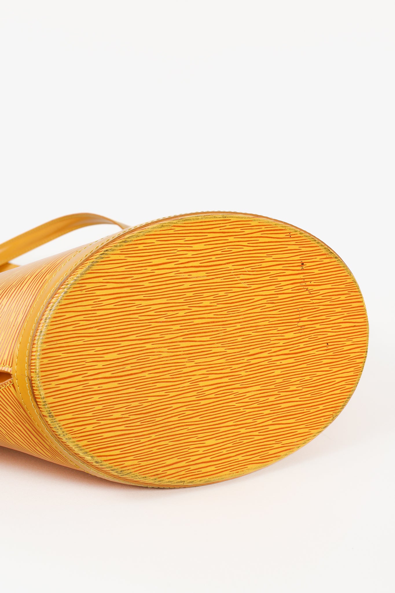 Louis Vuitton Vintage Epi Leather Saint Jacques GM in Marigold Yellow