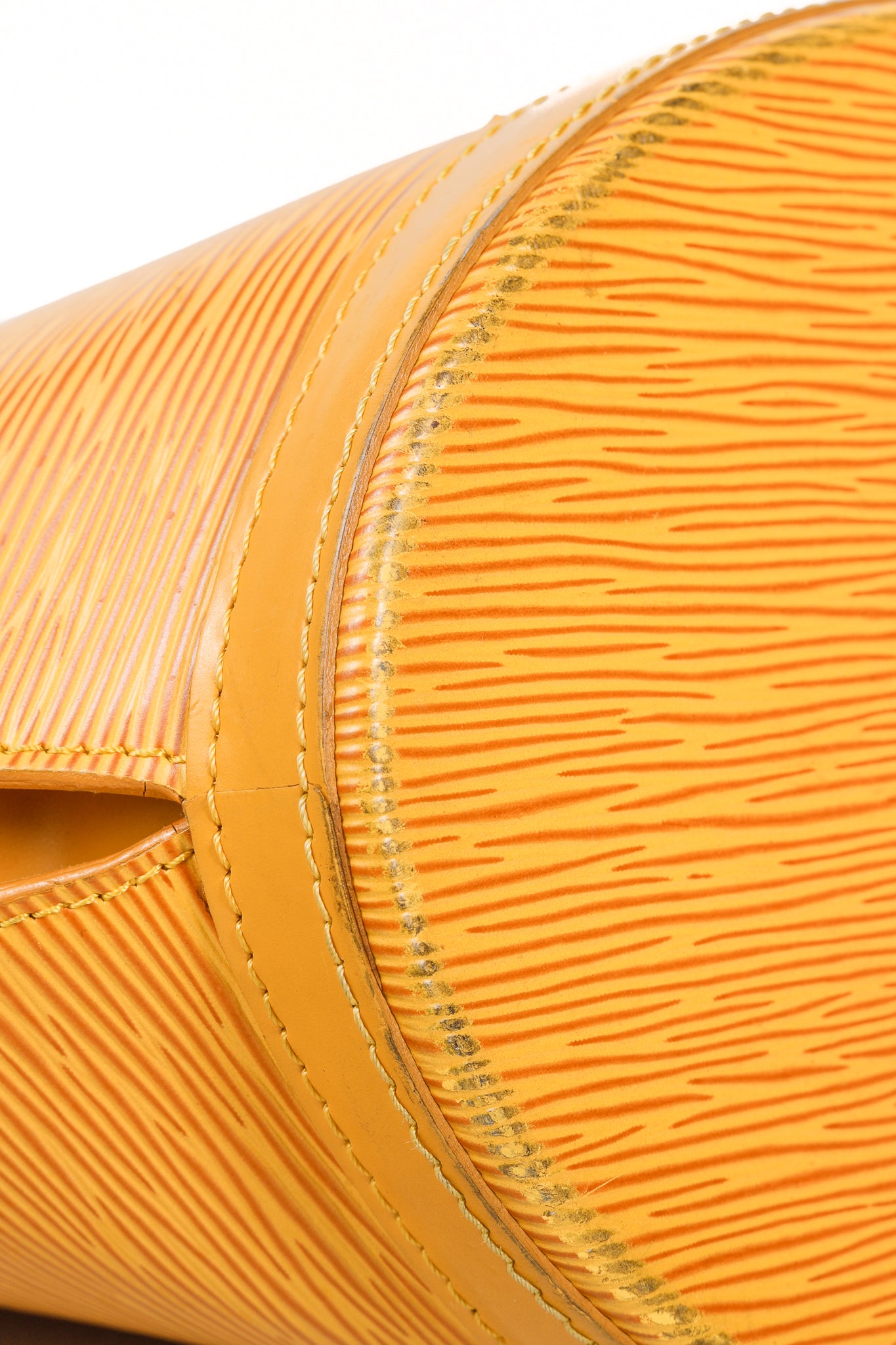 Louis Vuitton Vintage Epi Leather Saint Jacques GM in Marigold Yellow