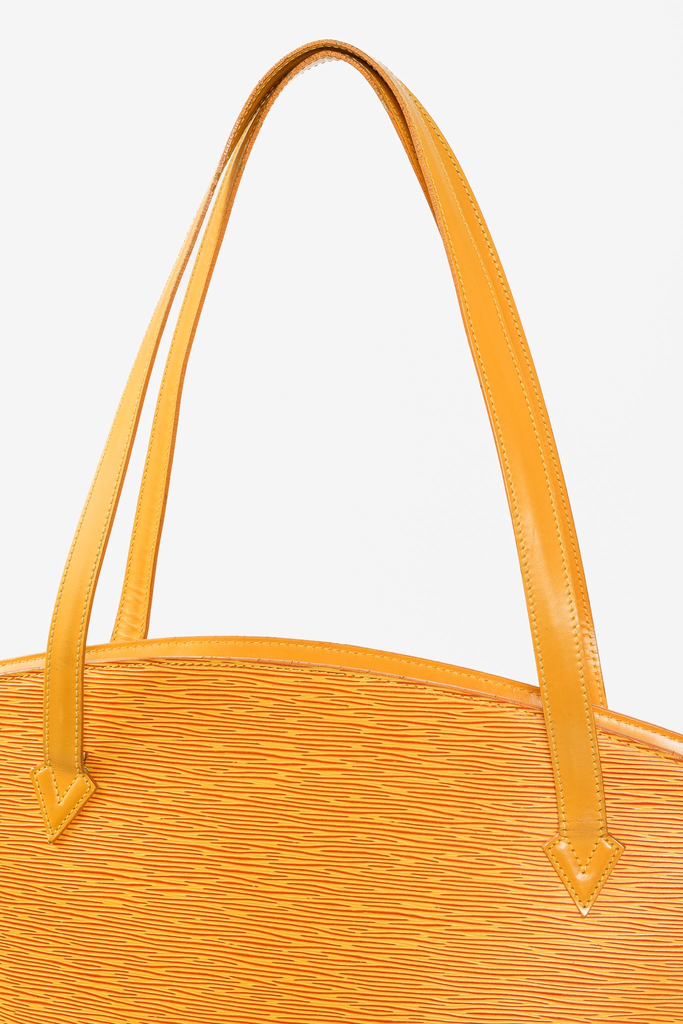 Louis Vuitton Vintage Epi Leather Saint Jacques GM in Marigold Yellow
