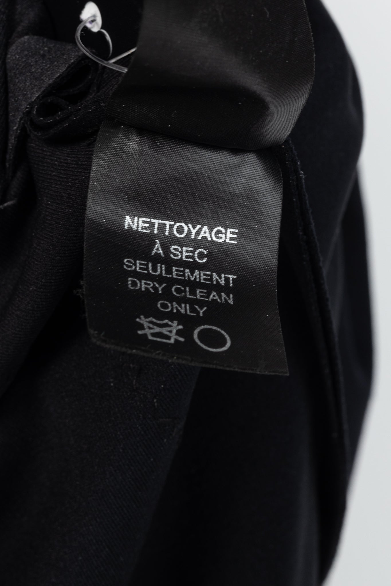 Marie Saint Pierre Black Neoprene Trimmed-Puff-Sleeve T-Shirt