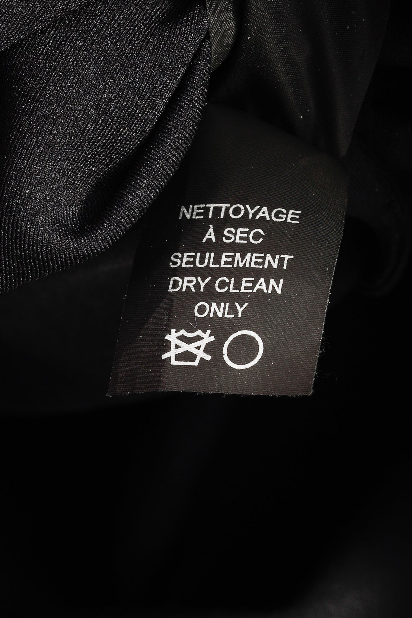 Marie Saint Pierre Lares Black Neoprene Zip Tank