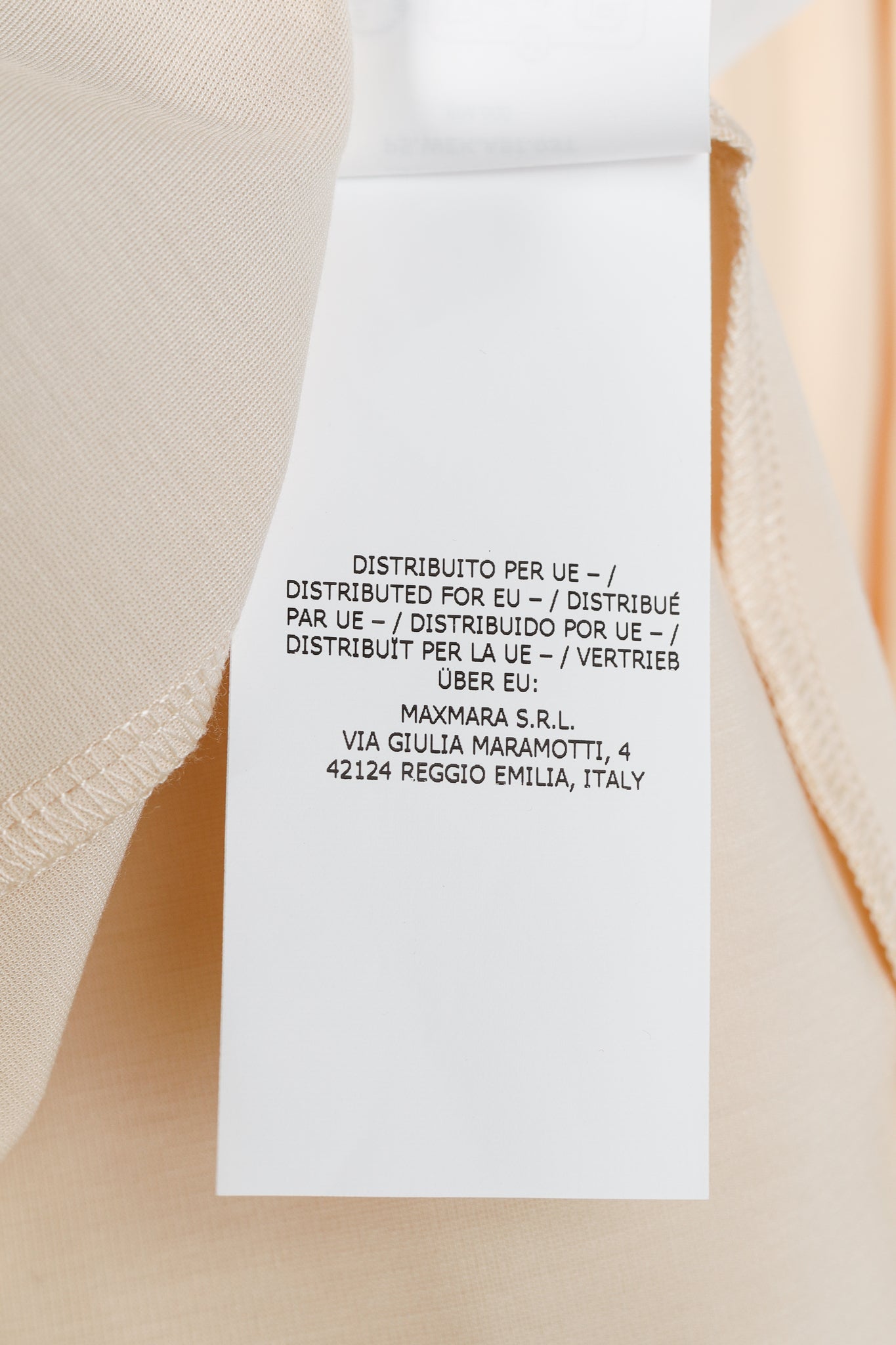Weekend Max Mara Tenebre Ivory Flowing Jersey Dress