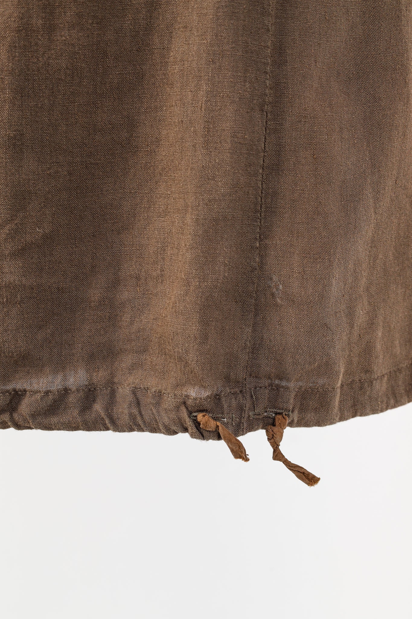 Weekend Max Mara Brown Linen Tank Dress