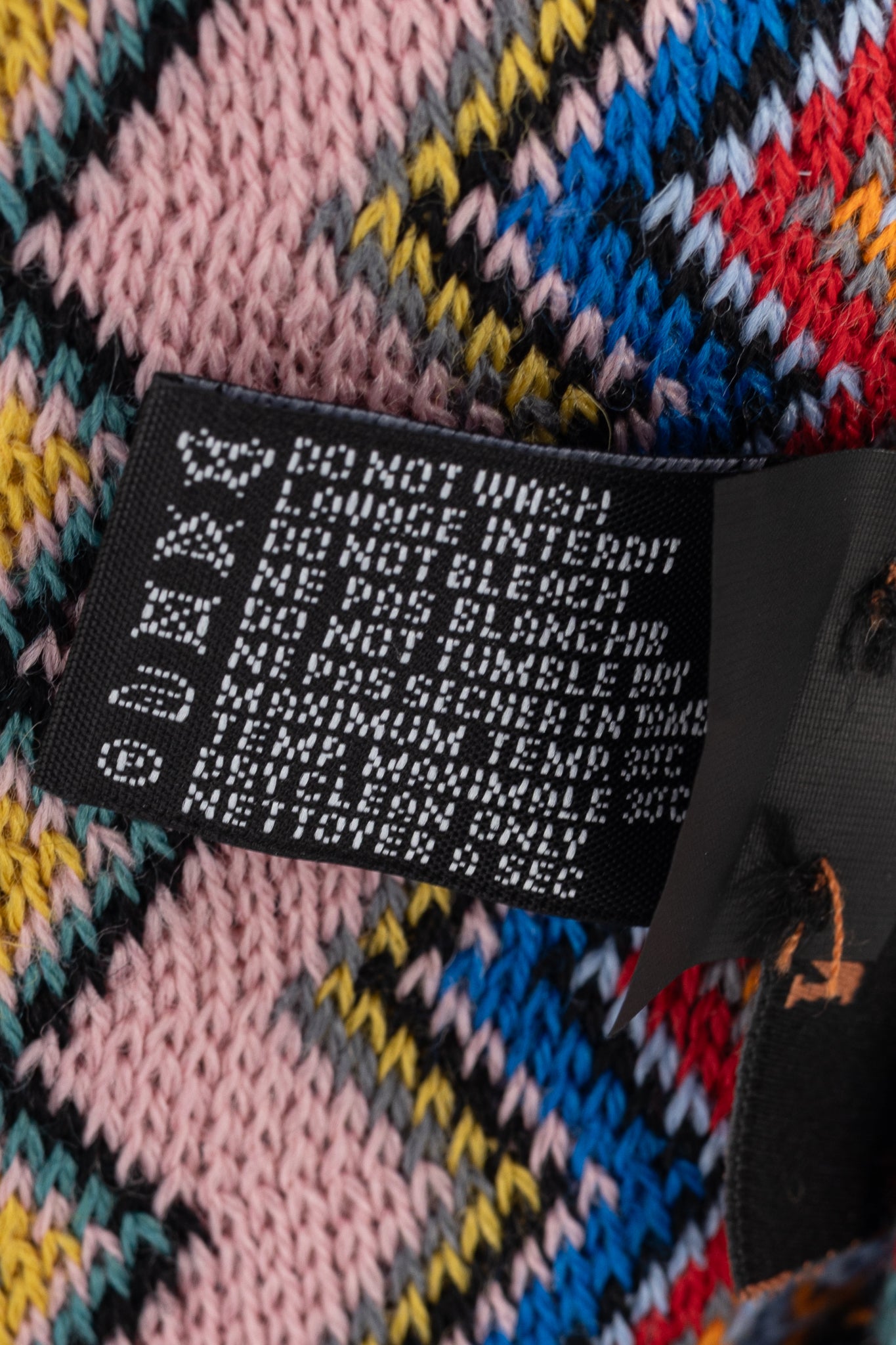 Missoni Pink Chevron-Jacquard Wool-Blend Fringed Scarf