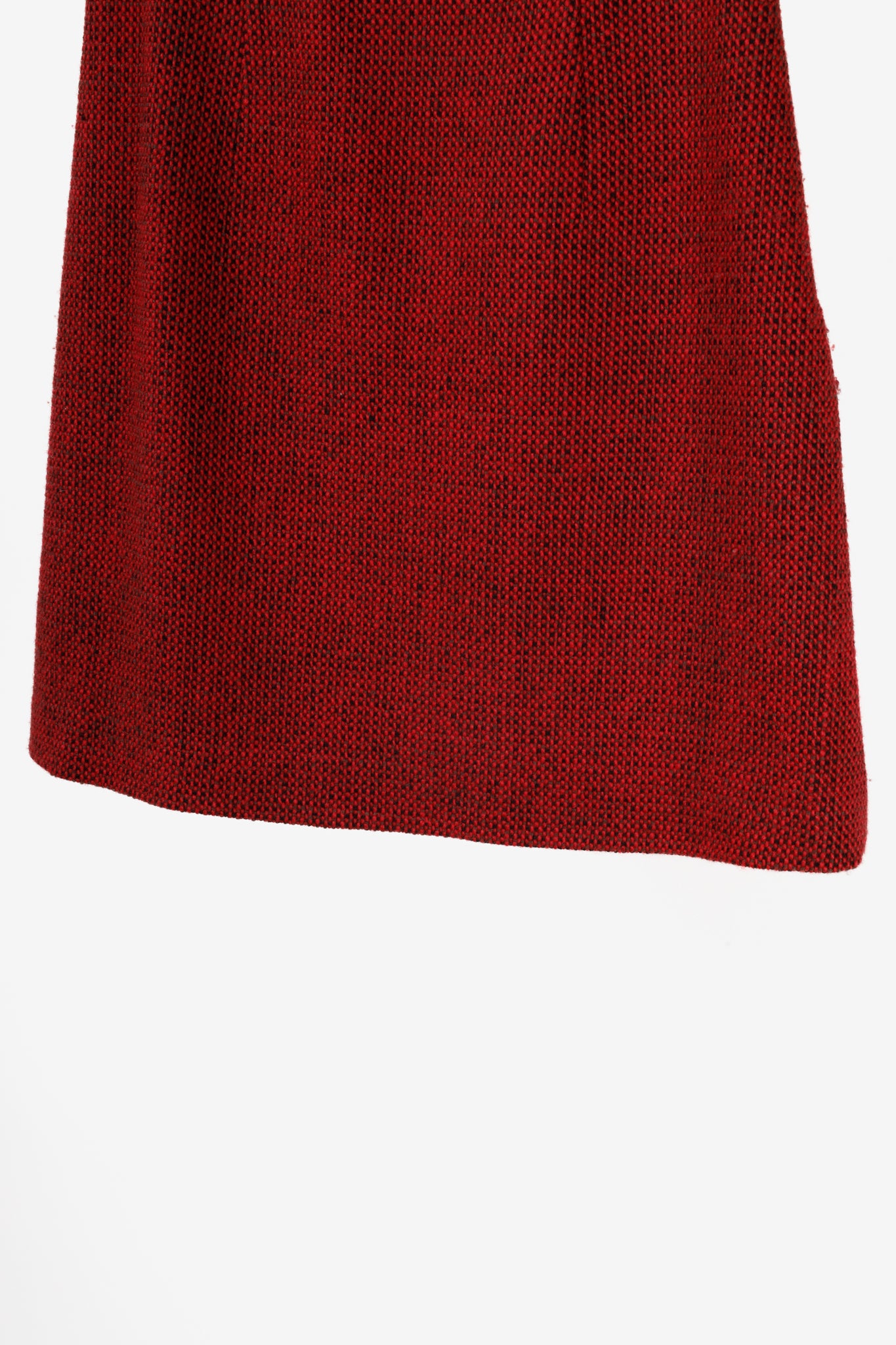 Miu Miu 2012 Checkered Wool Knit Mini Skirt